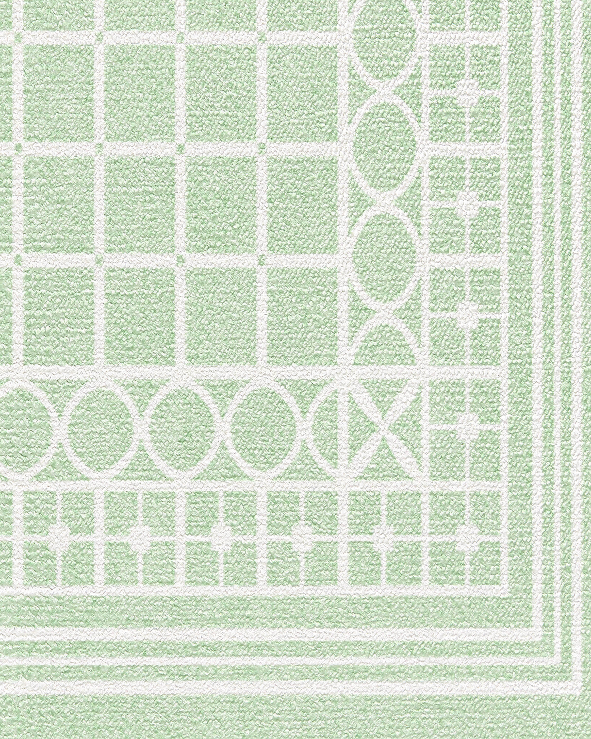 Palm Beach Powder Sage Rug by Gray Malin