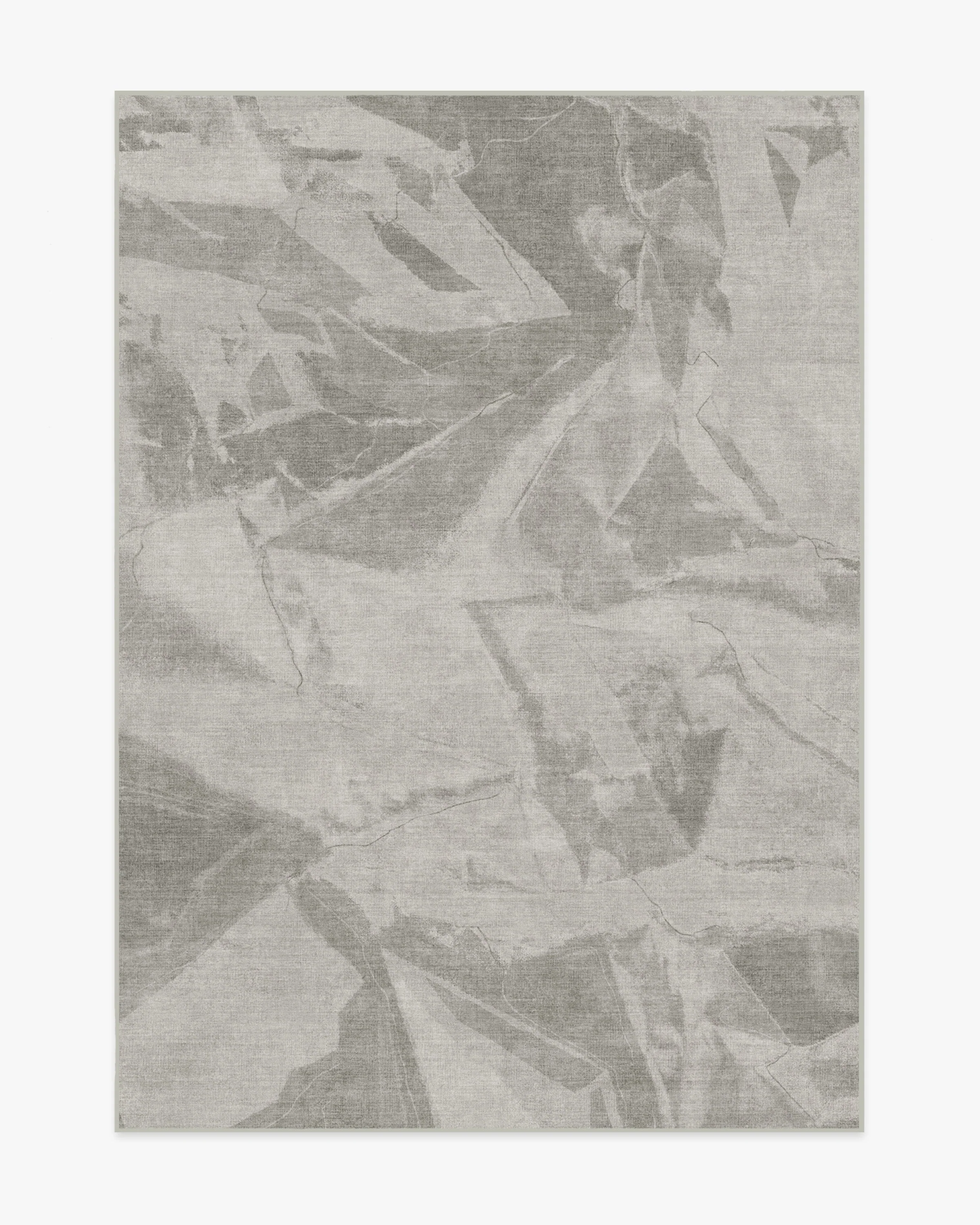 Topo Soft Grey Flatwoven Rug by Architectural Digest
