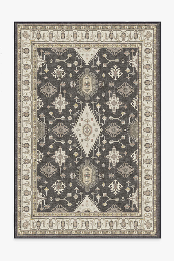Ranier Dark Wood Outdoor Rug