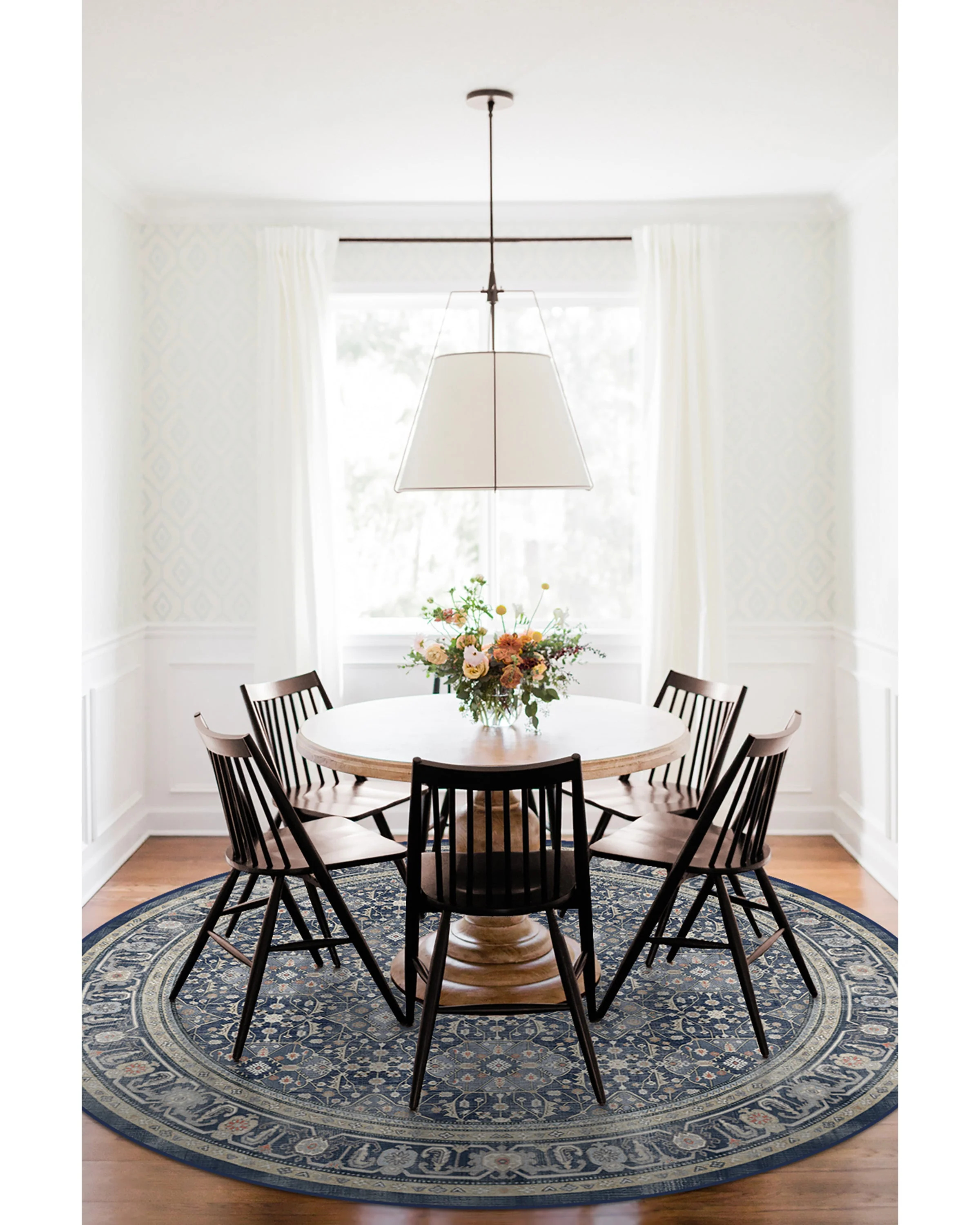 Alessia Dusk Blue Flatwoven Rug