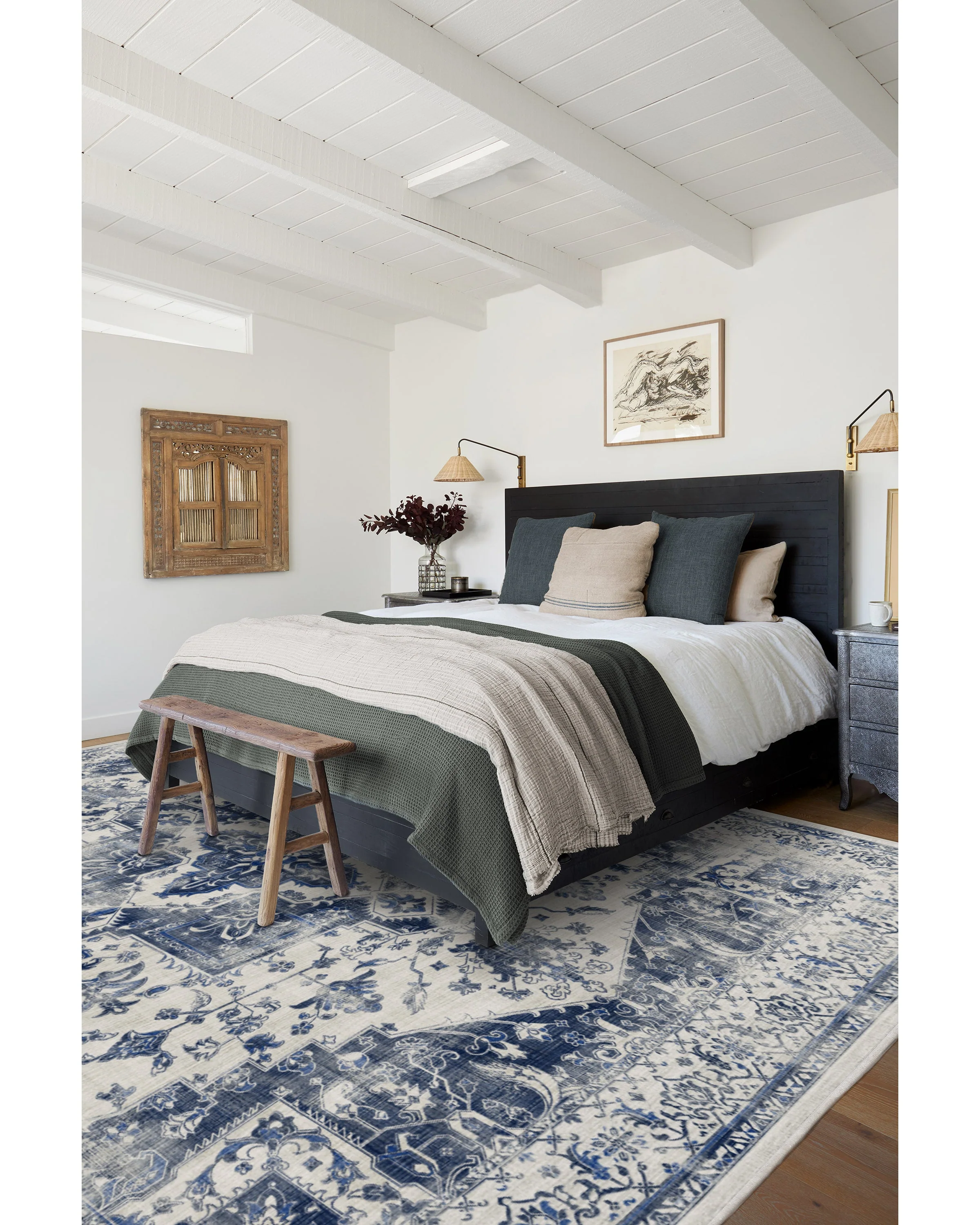 Kira Delft Blue Rug
