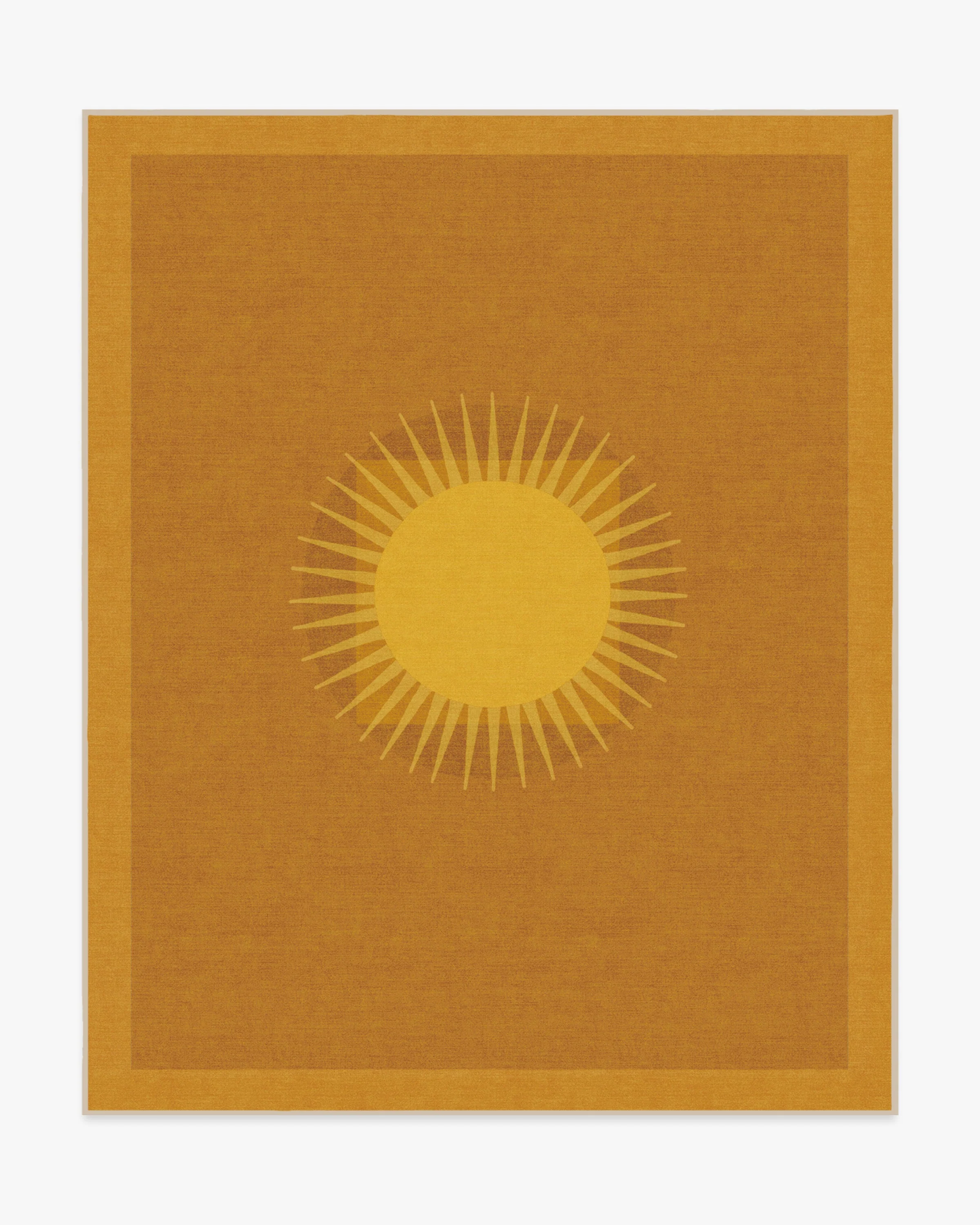 Helios Gold Rug by Matthew Williamson