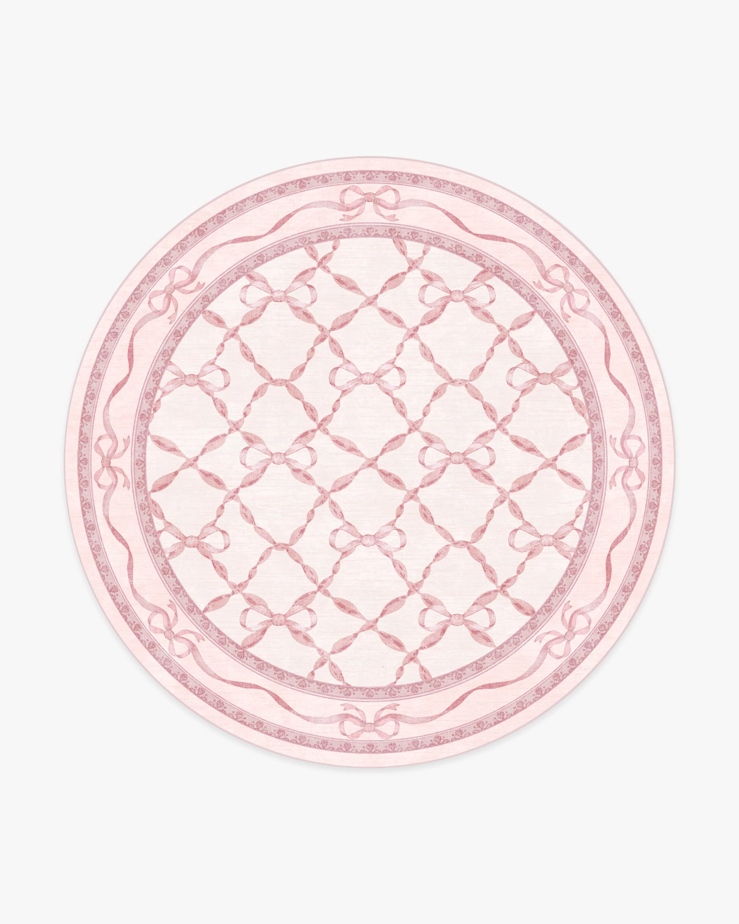 Eloise Pink Flatwoven Rug by Mrs. Alice