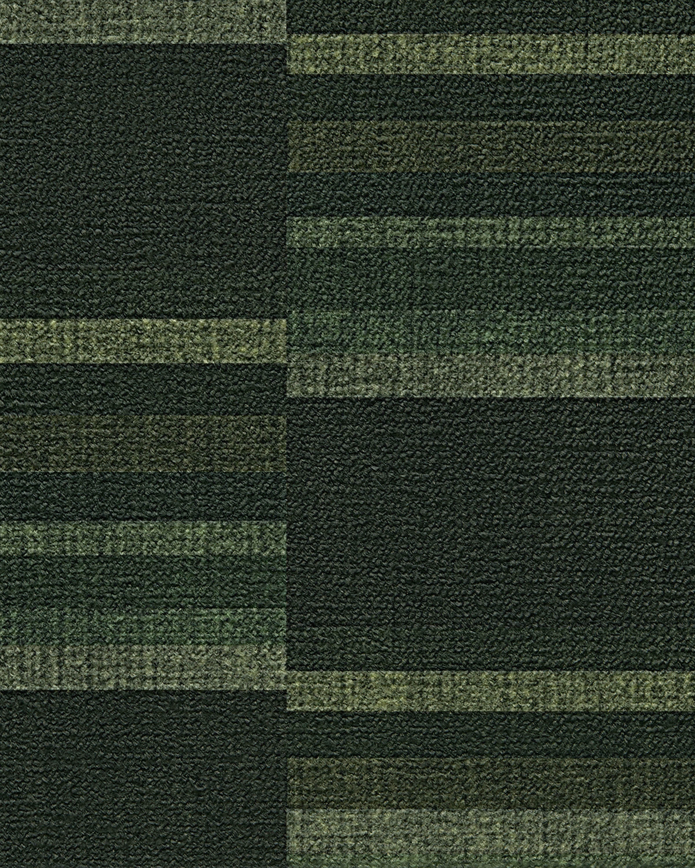 London Olive & Green Rug by Michael Michalsky
