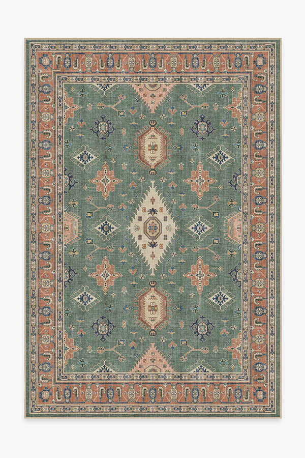 Ranier Copper Sage Outdoor Rug