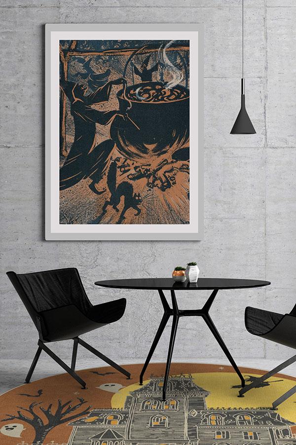 Fright Night Flatwoven Rug