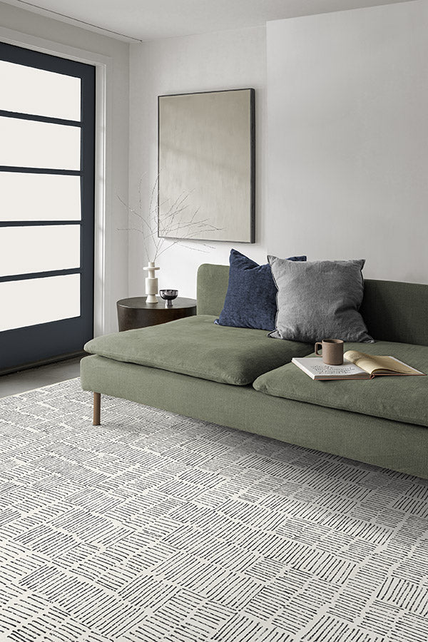 Thalia Black Flatwoven Rug