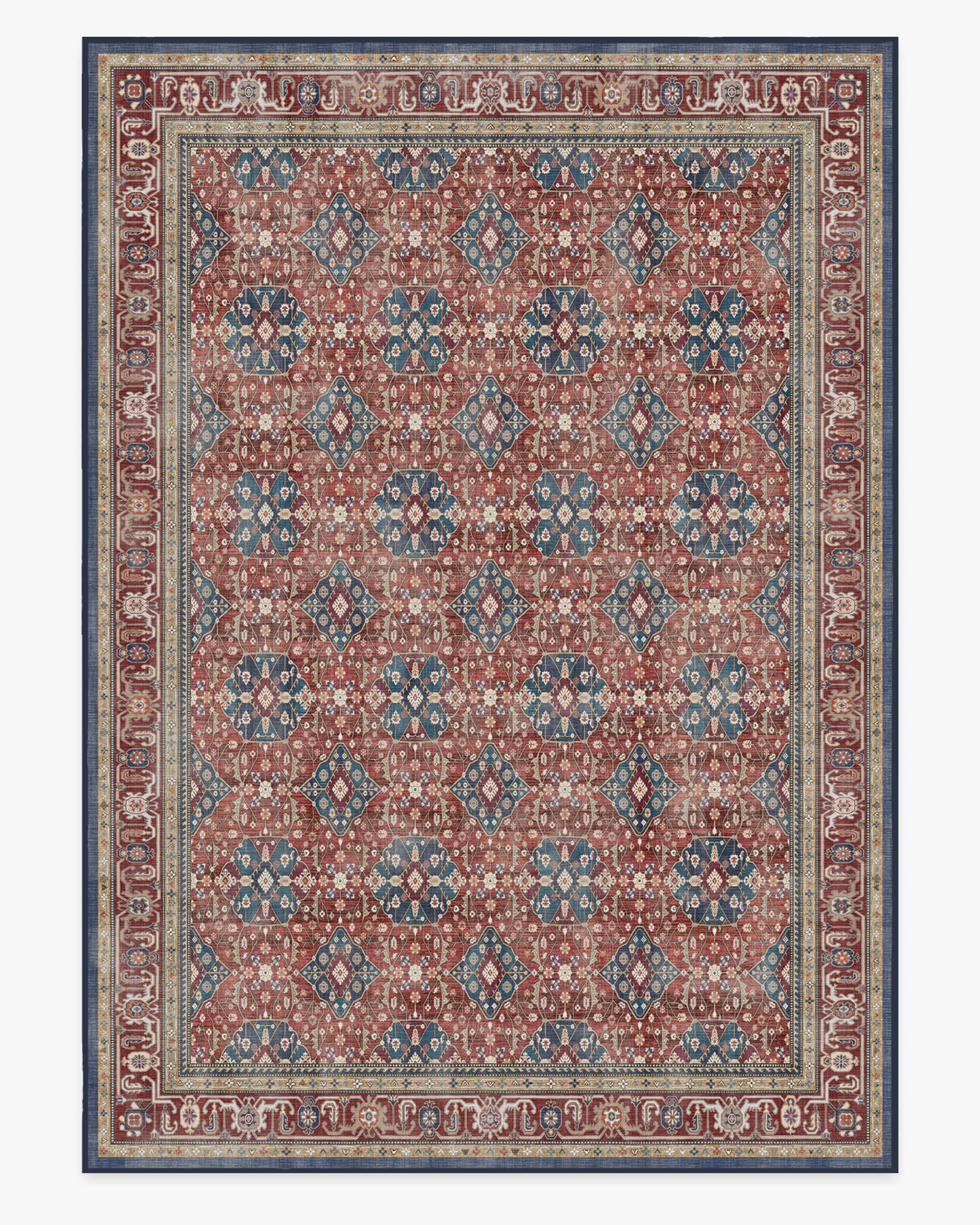 Alessia Royal Red Rug