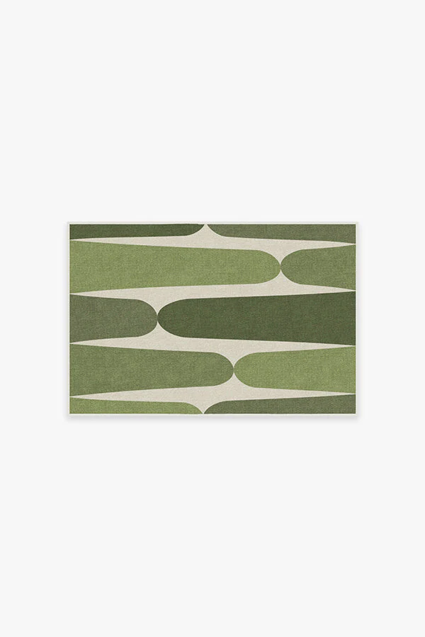 Millie Sage Green Flatwoven Rug