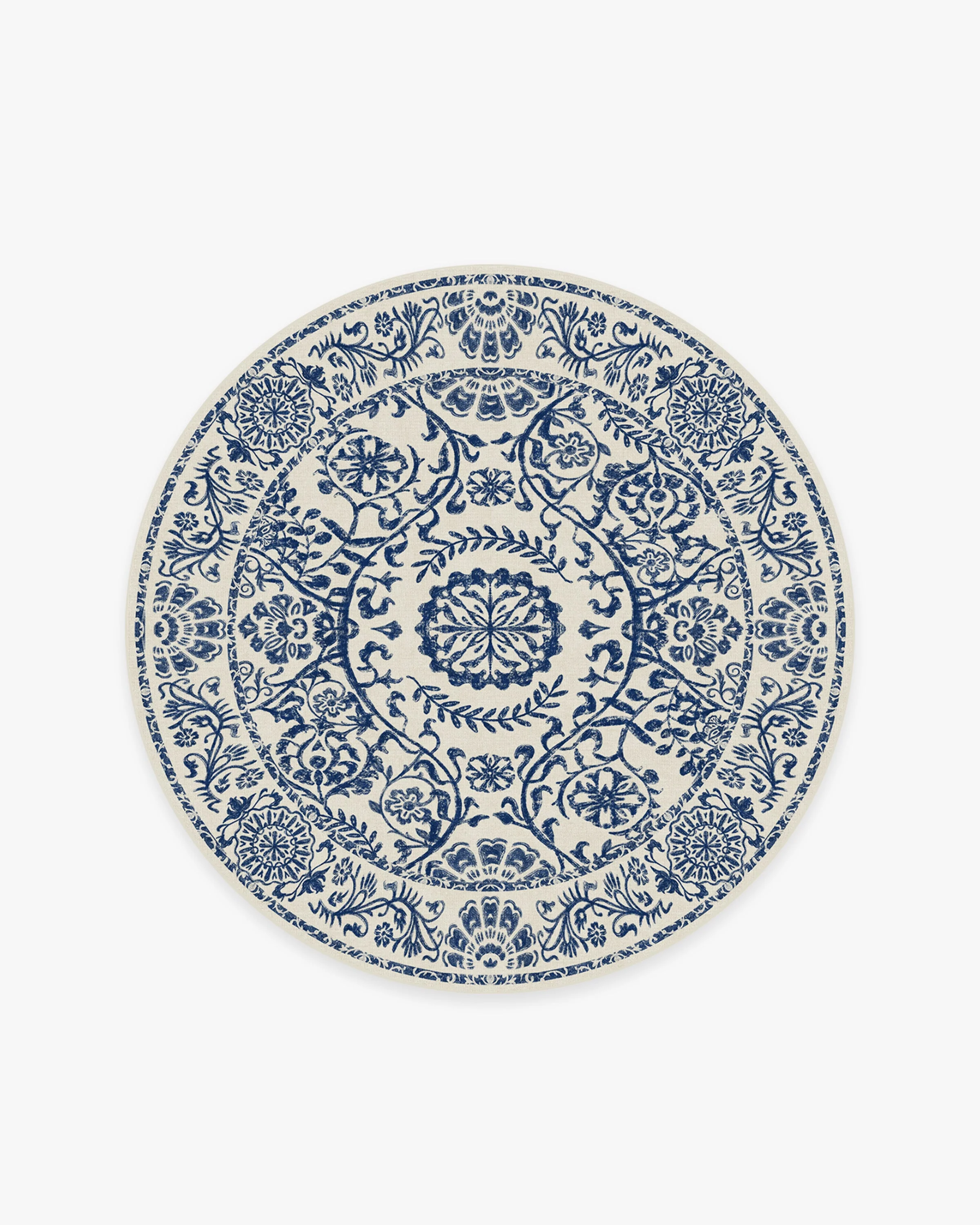 Delphina Delft Blue Flatwoven Rug