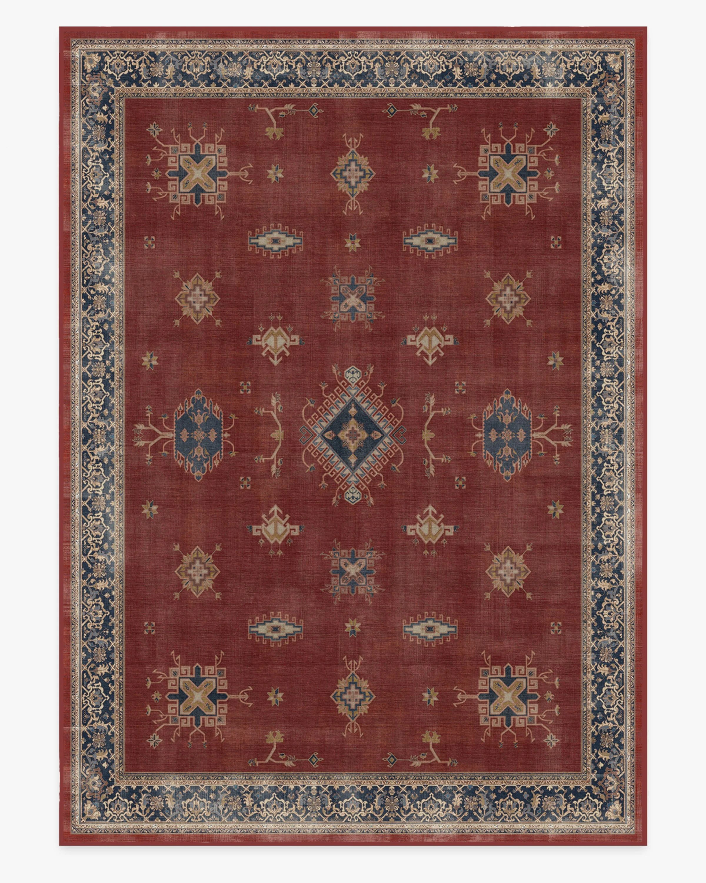 Verena Amber Red Rug
