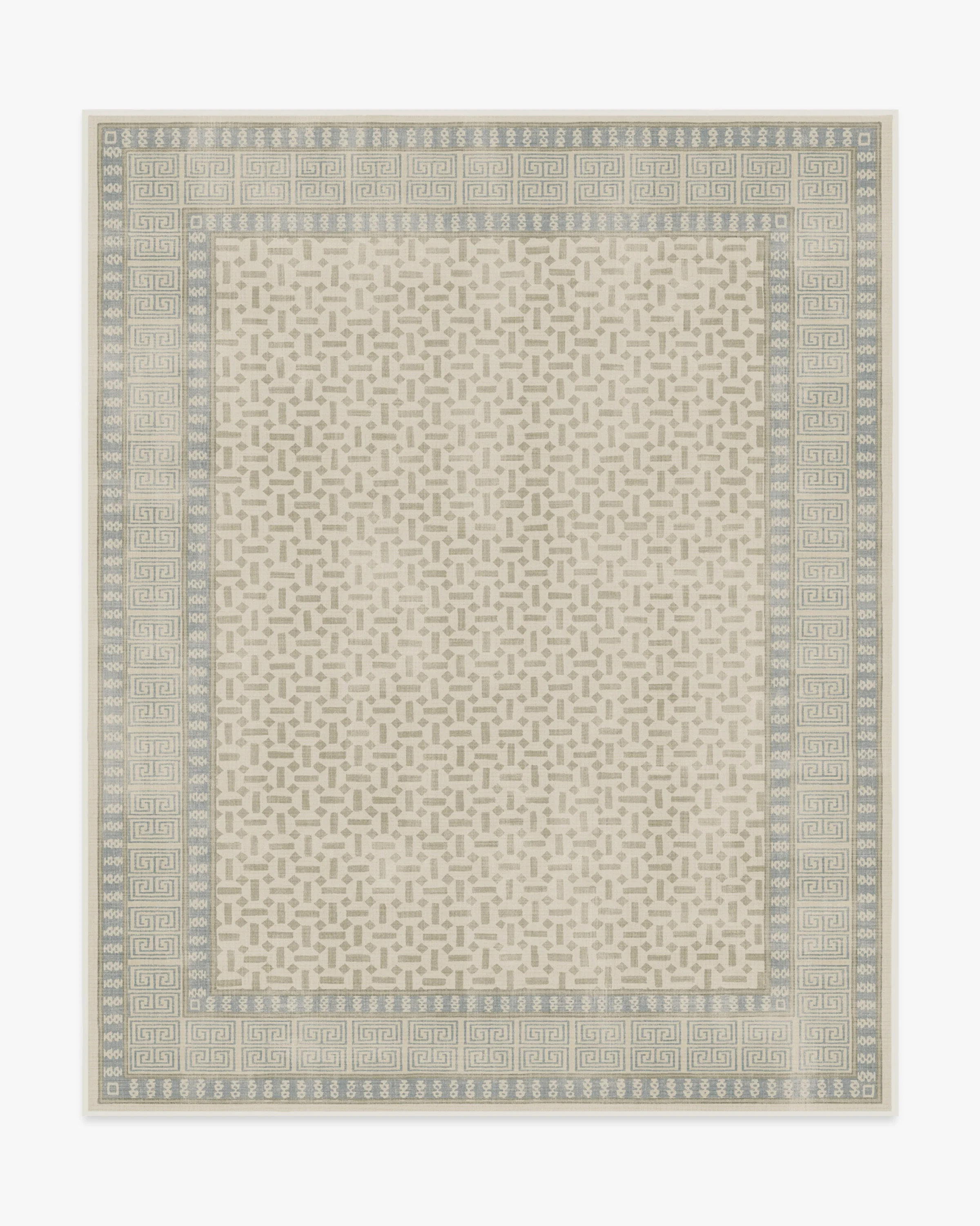 Kairos Ivory & Blue Rug
