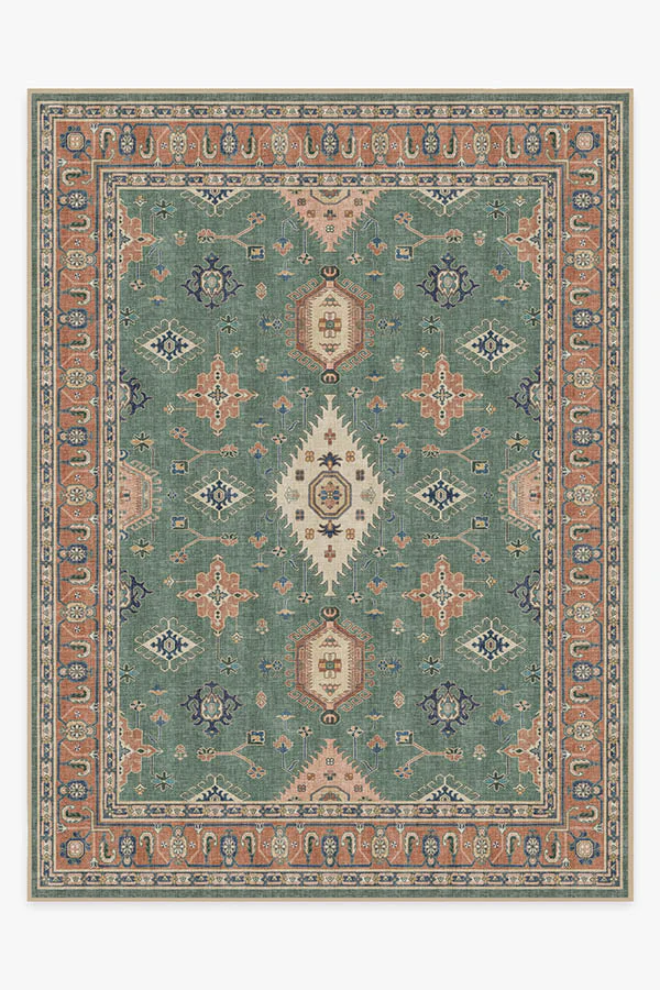Ranier Copper Sage Outdoor Rug