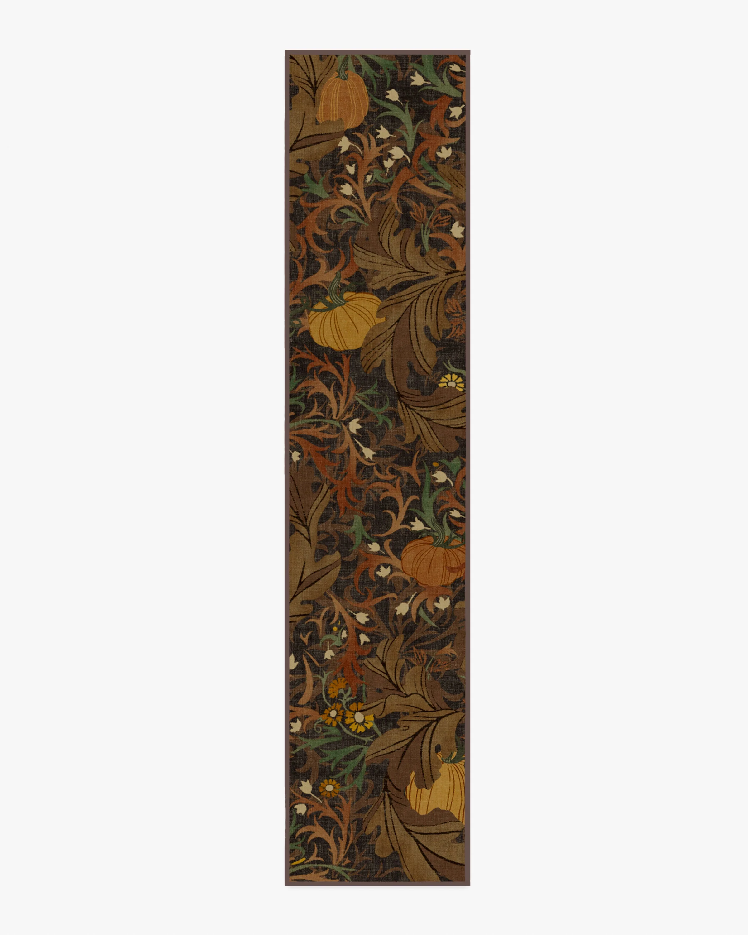 Autumn Canopy Dark Wood Flatwoven Rug