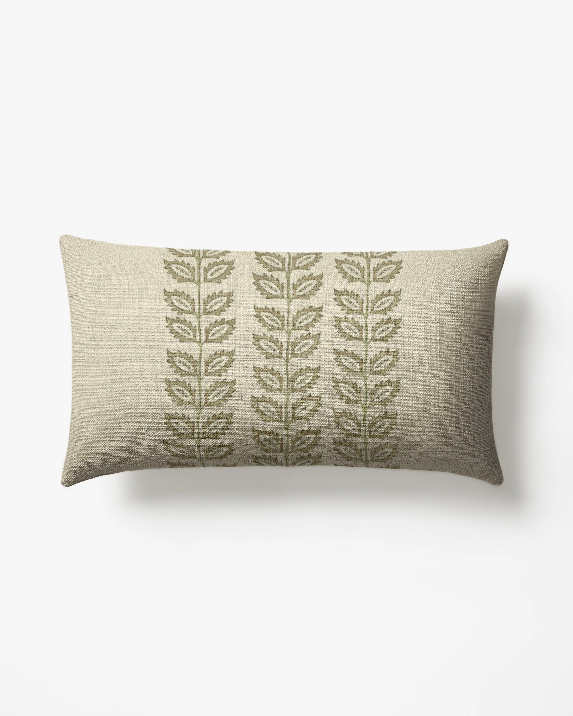 Fae Alabaster Woven Throw Pillow
