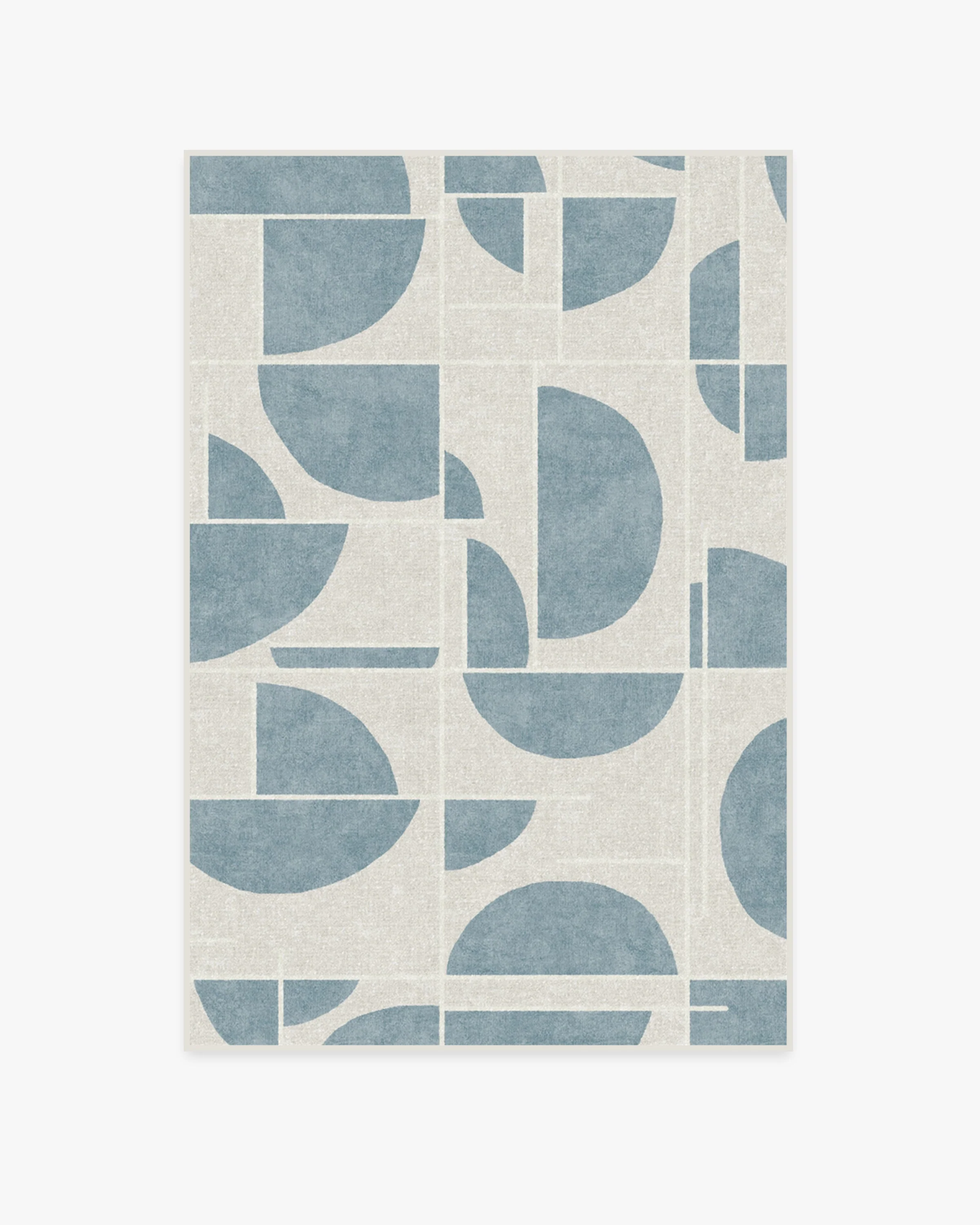 Lune Slate Blue Rug by Nina Takesh