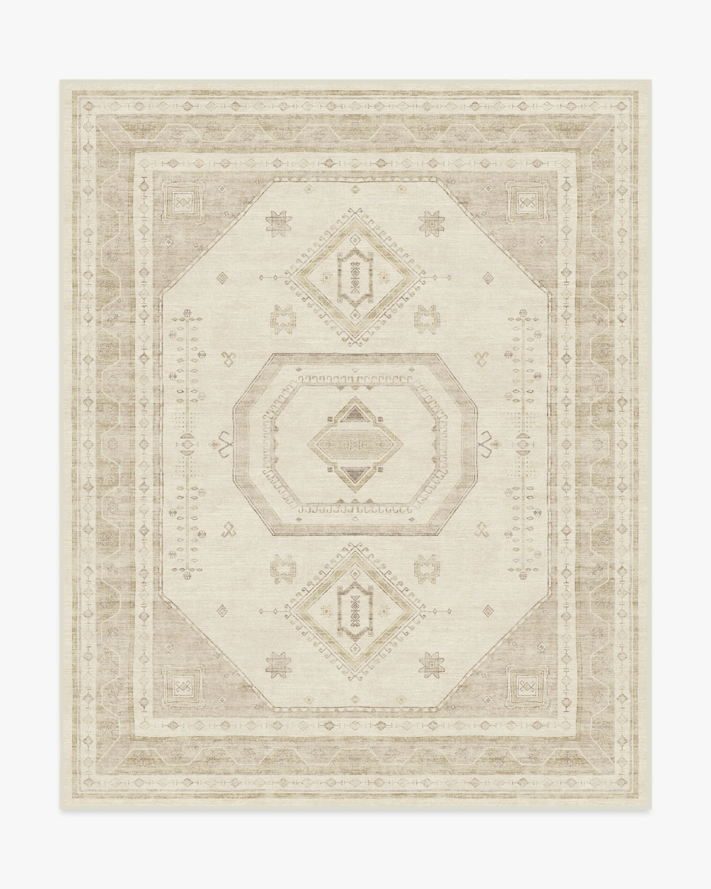 Shira Ivory & Natural Flatwoven Rug