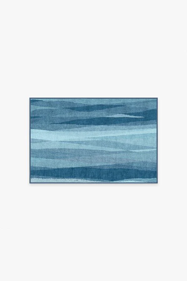 Meridian Blue Flatwoven Rug