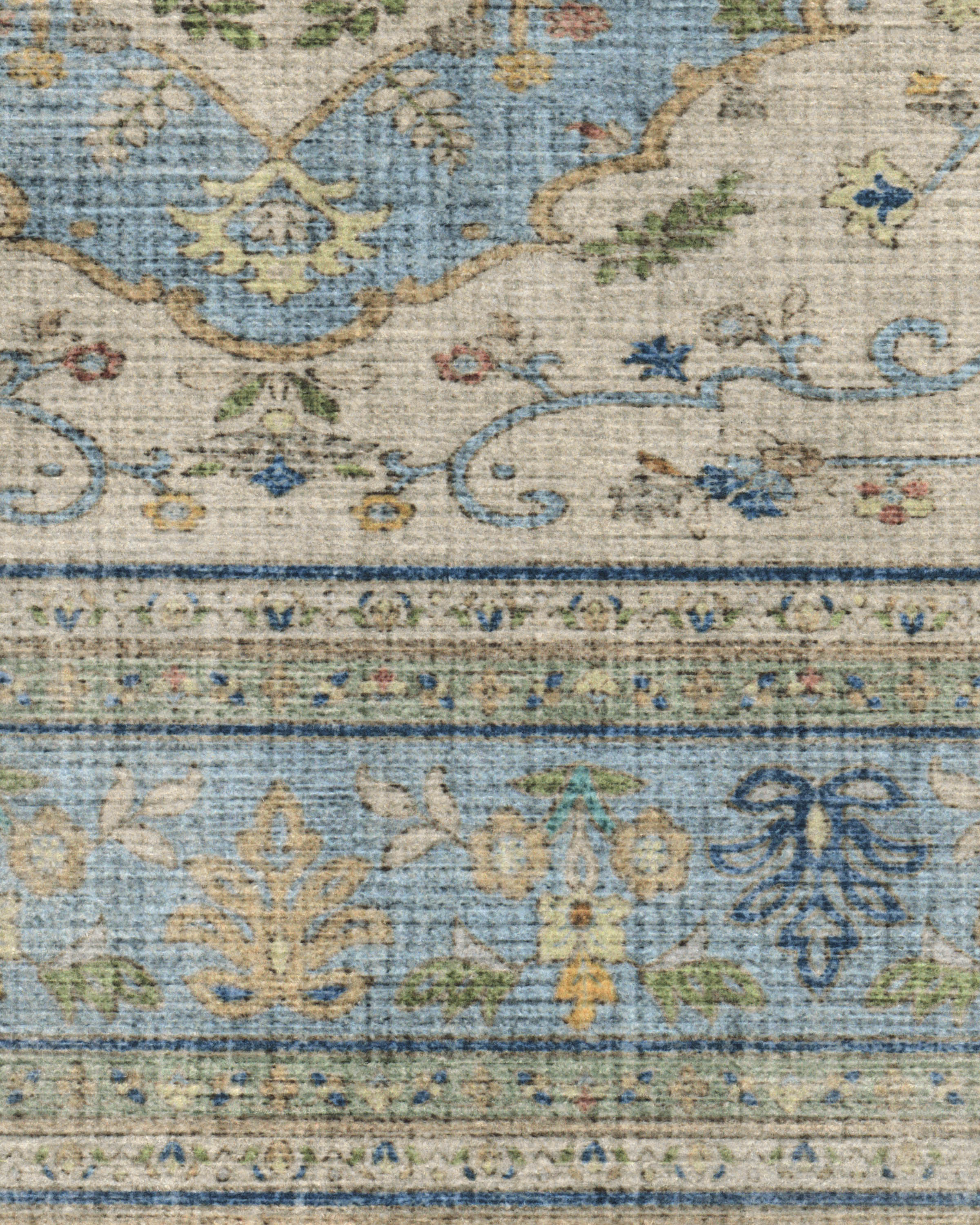 Tallulah Blue & Ivory Rug