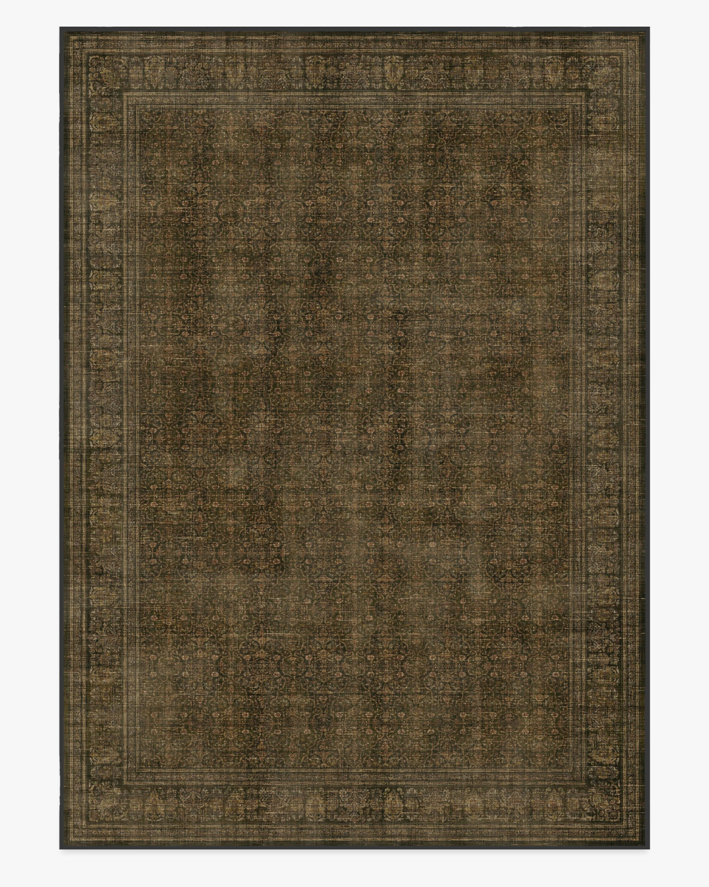 Vesper Olive & Gold Flatwoven Rug