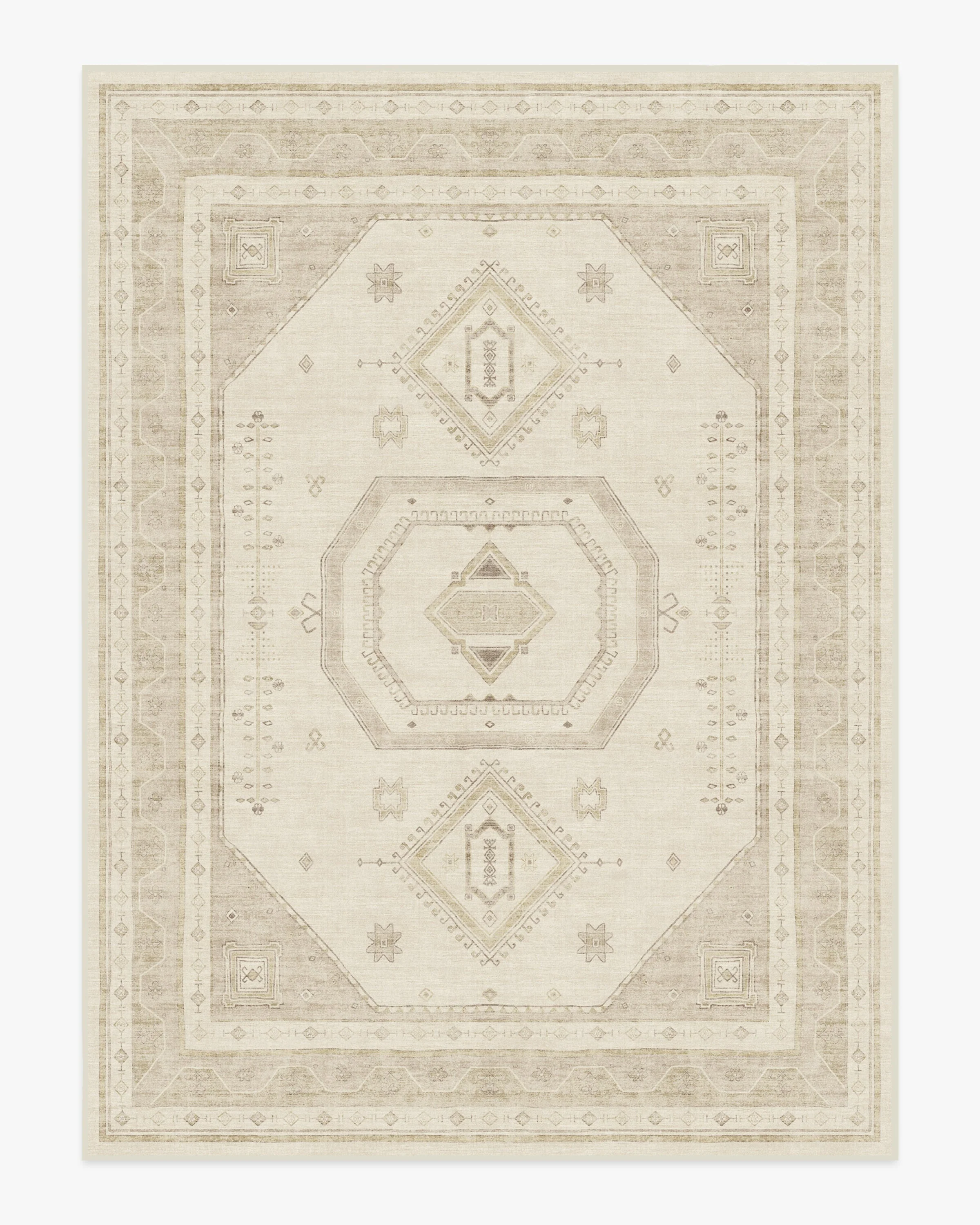 Shira Ivory & Natural Flatwoven Rug