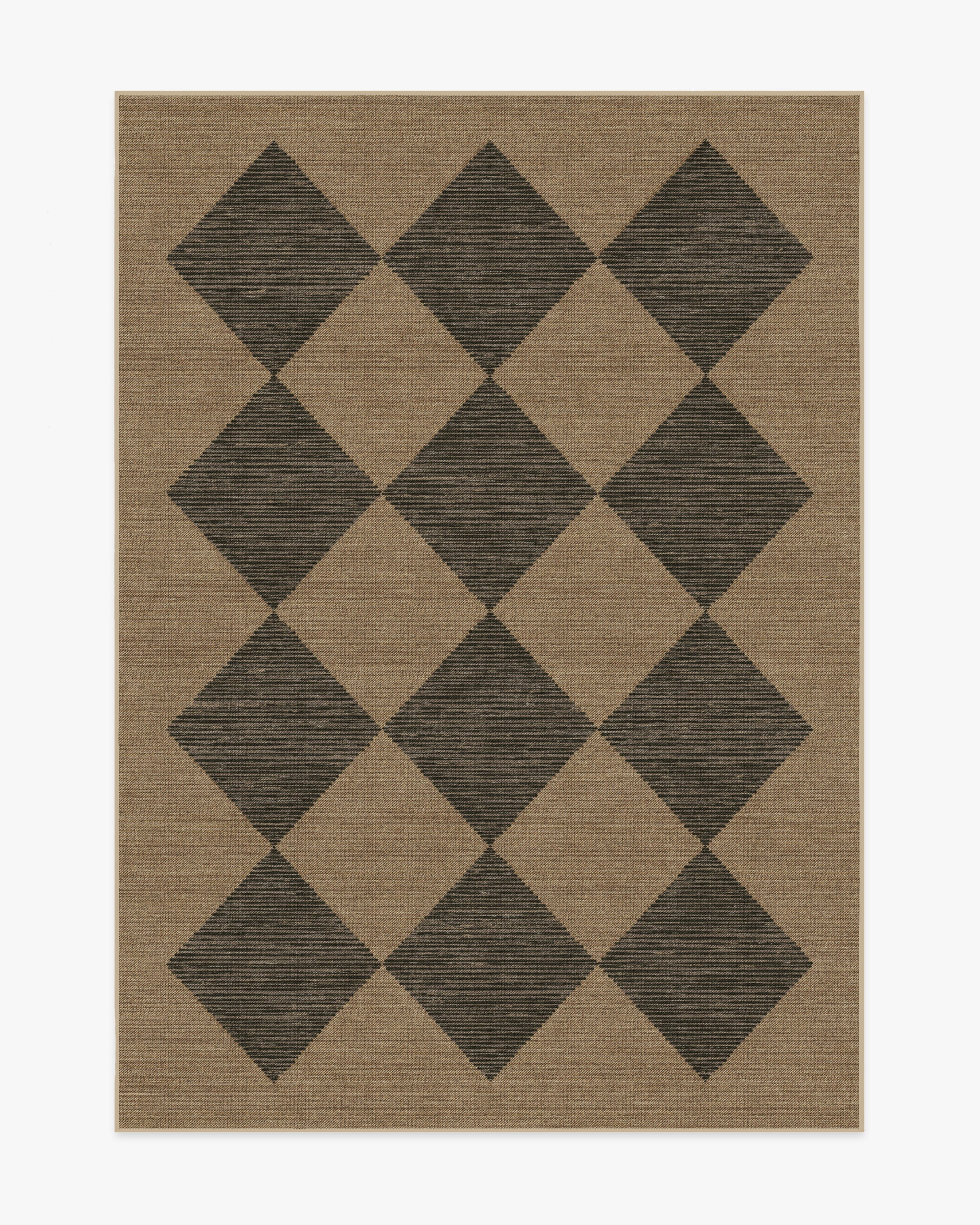 Salerno Soft Black Re-Jute Rug by goop