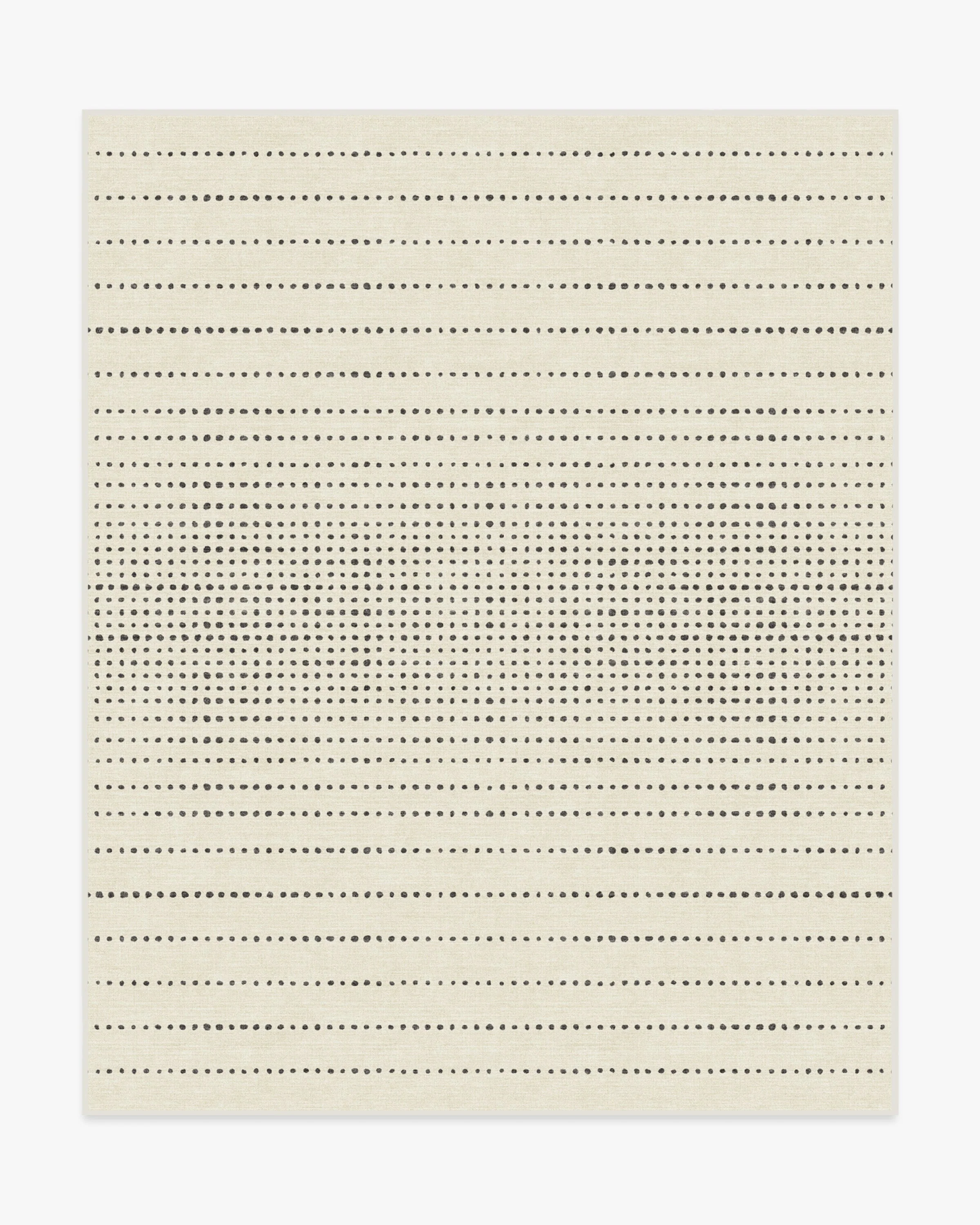 Array Black & Ivory Flatwoven Rug