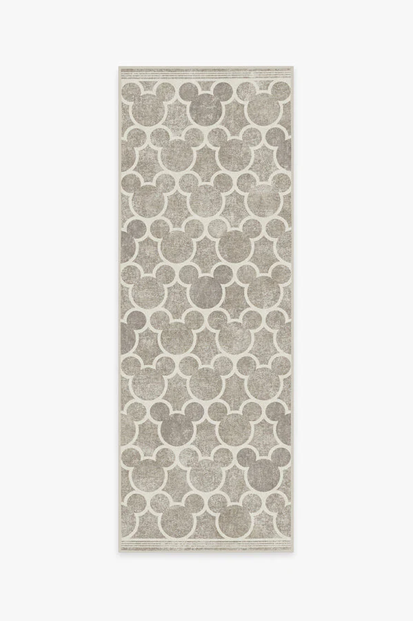 Mickey Trellis Ash Grey Rug