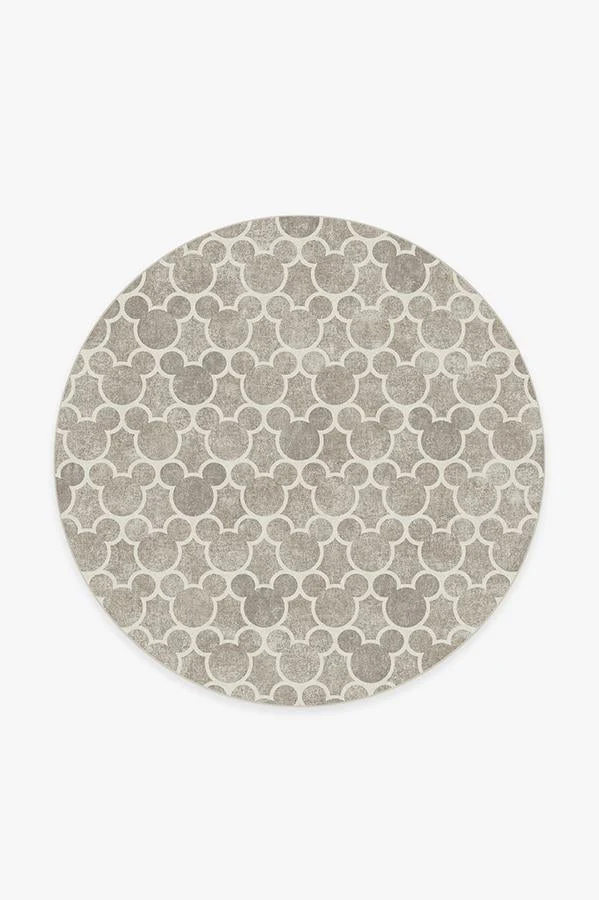Mickey Trellis Ash Grey Rug