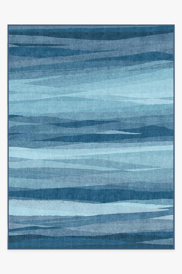 Meridian Blue Flatwoven Rug