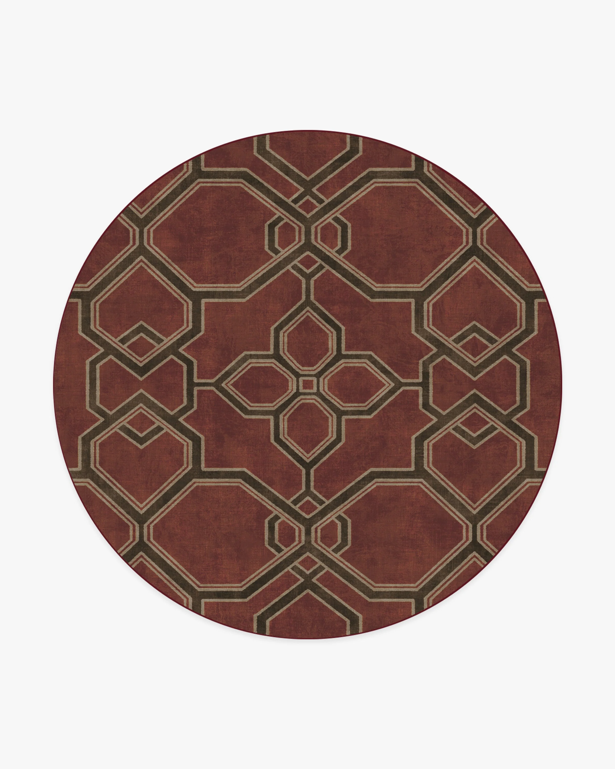 Kian Red Rug by Martyn Lawrence Bullard
