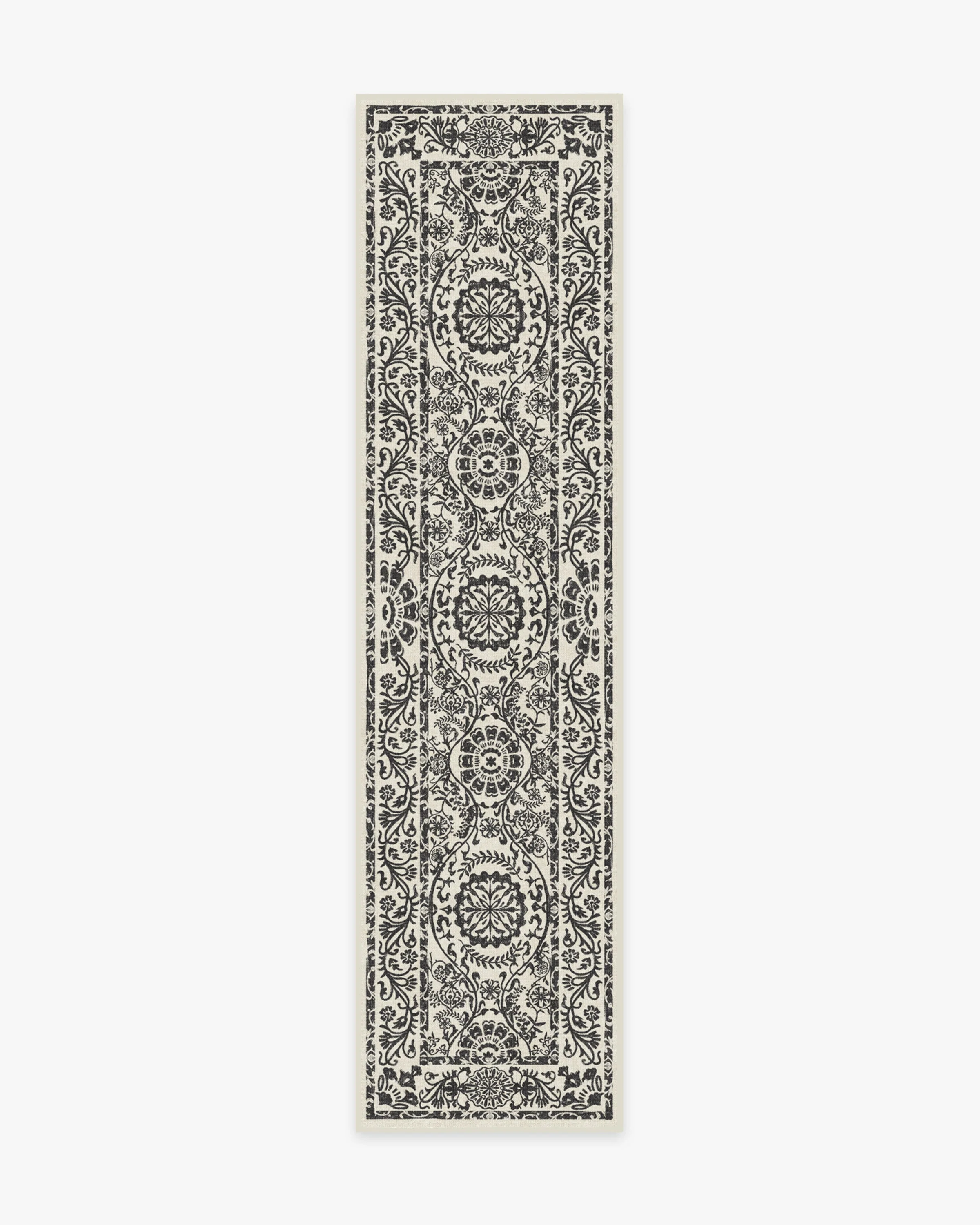 Delphina Black & White Rug