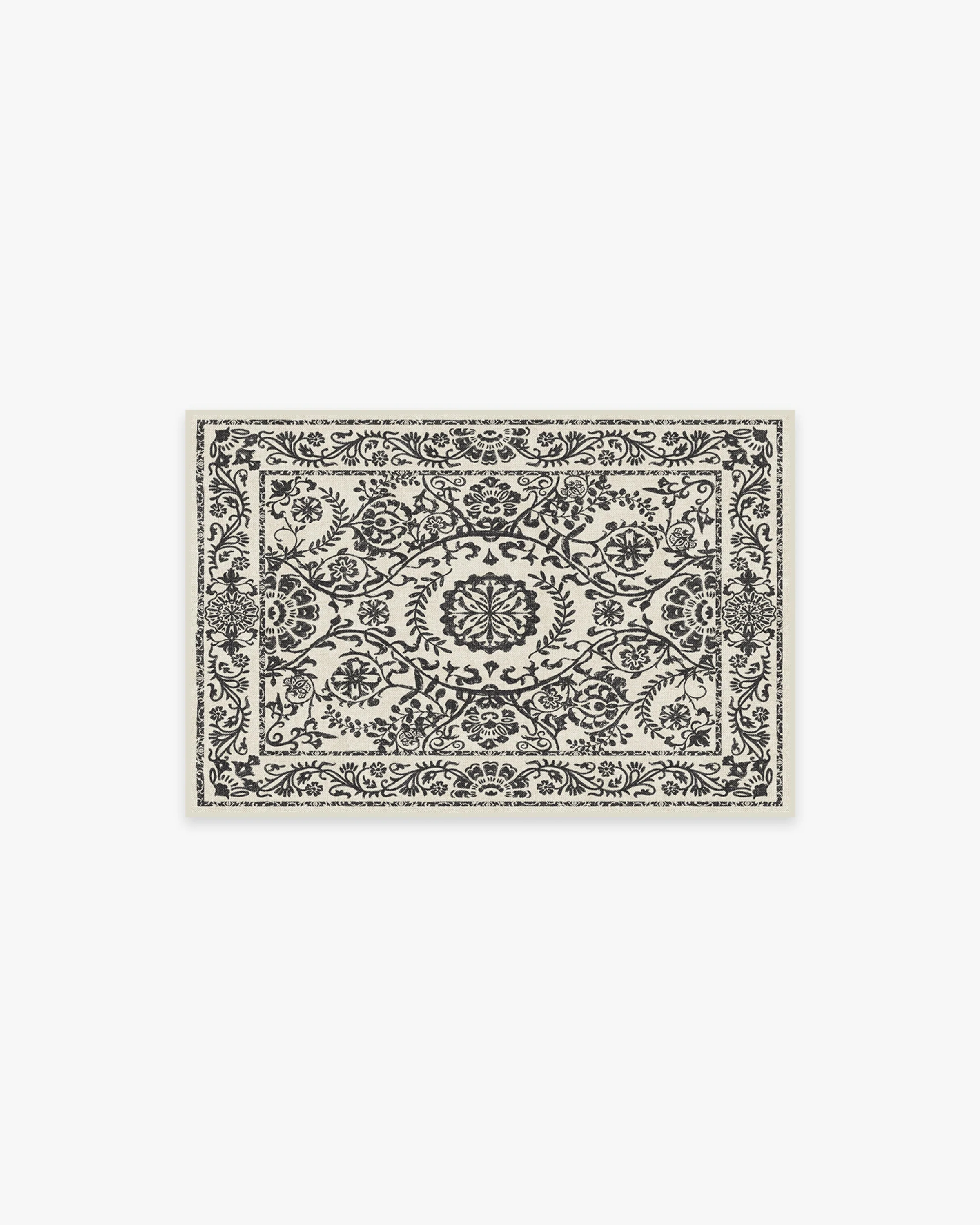 Delphina Black & White Rug