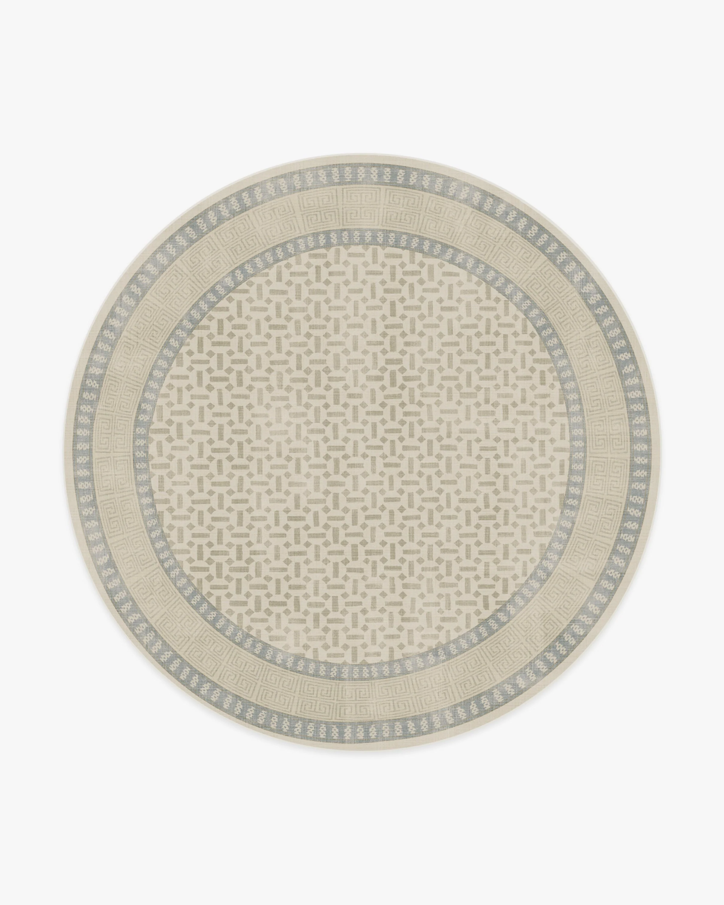 Kairos Ivory & Blue Rug