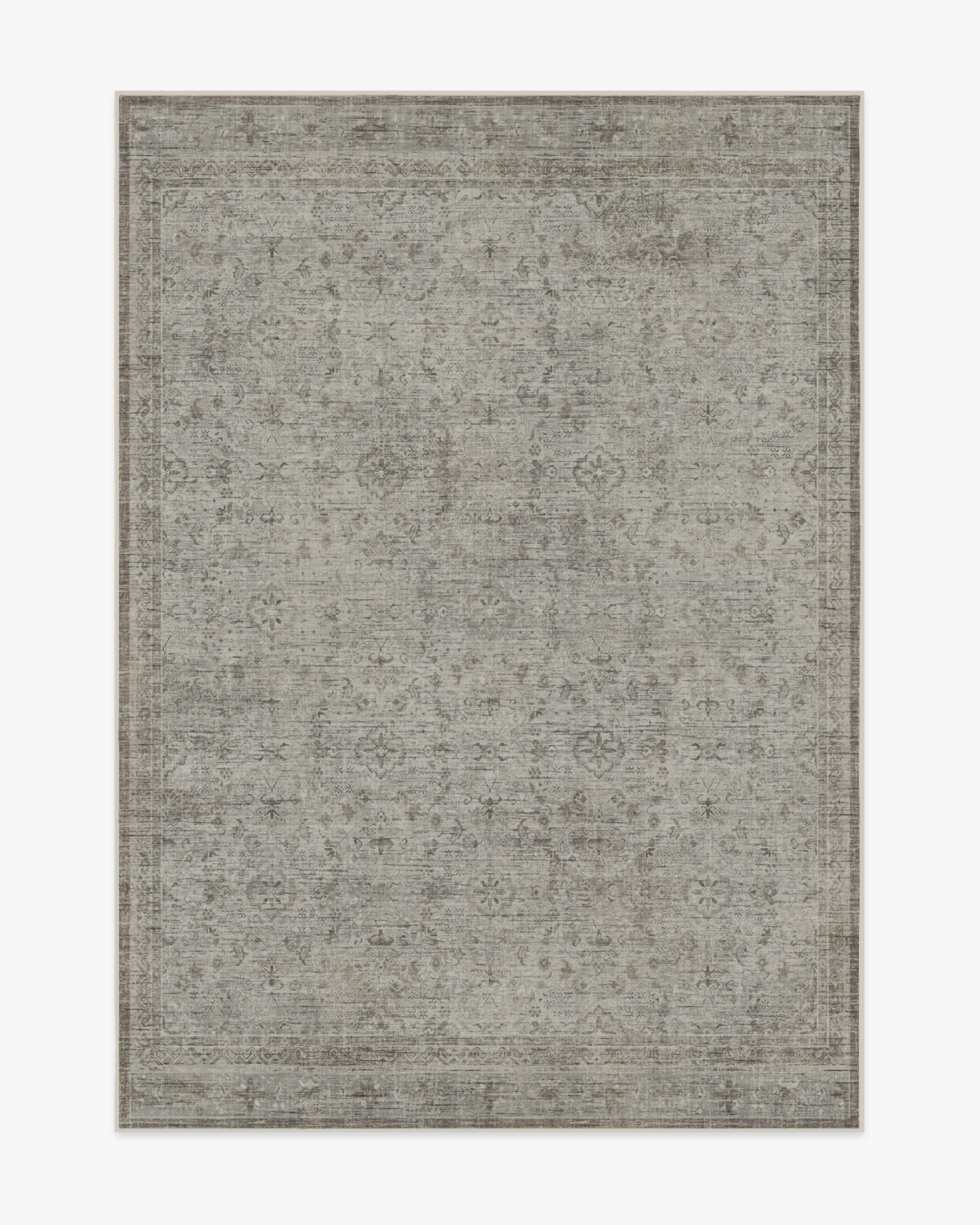 Frances Stone Grey Flatwoven Rug