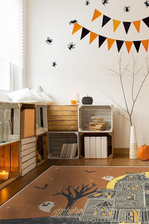 Fright Night Flatwoven Rug