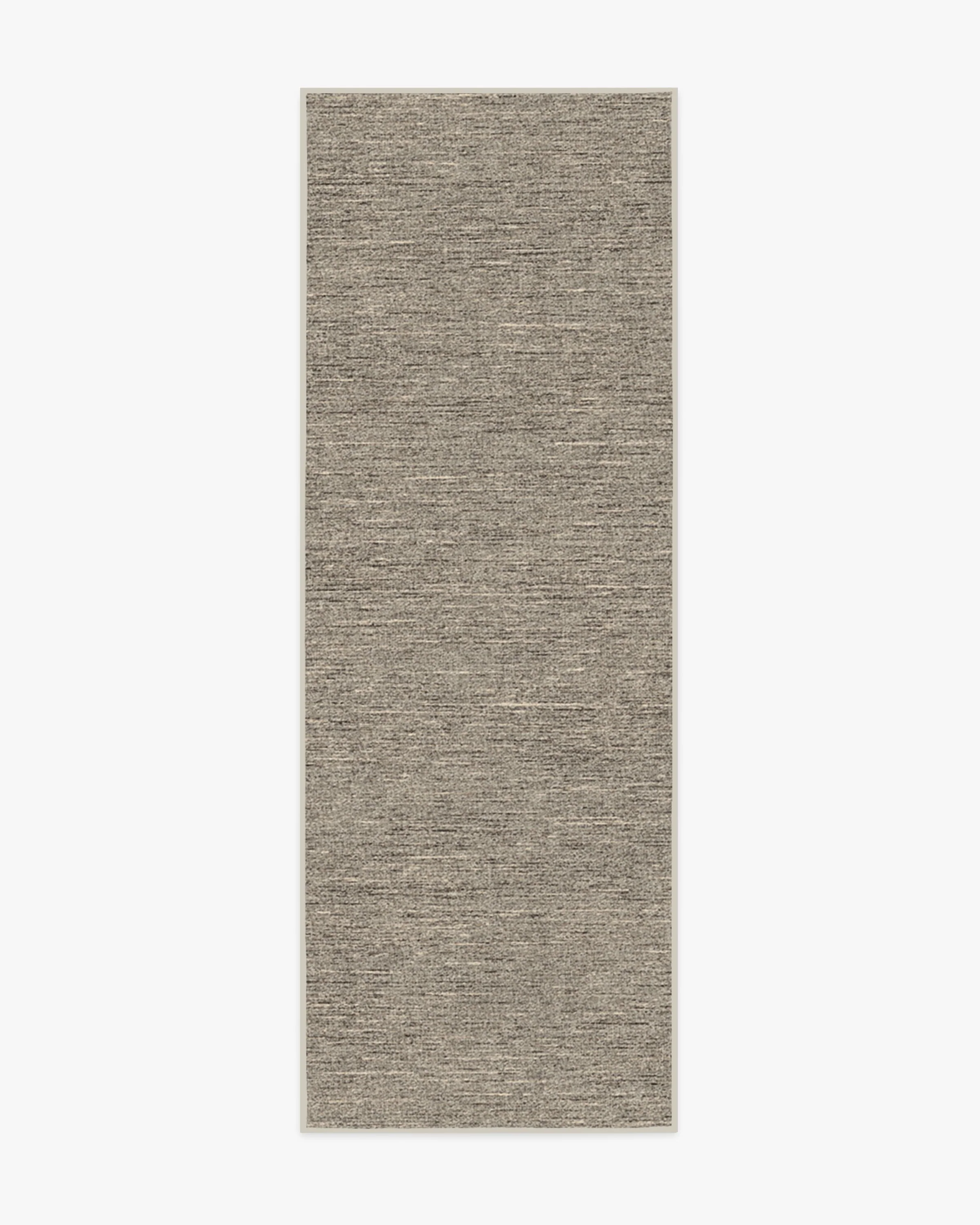Melange Solid Natural Stone Flatwoven Rug