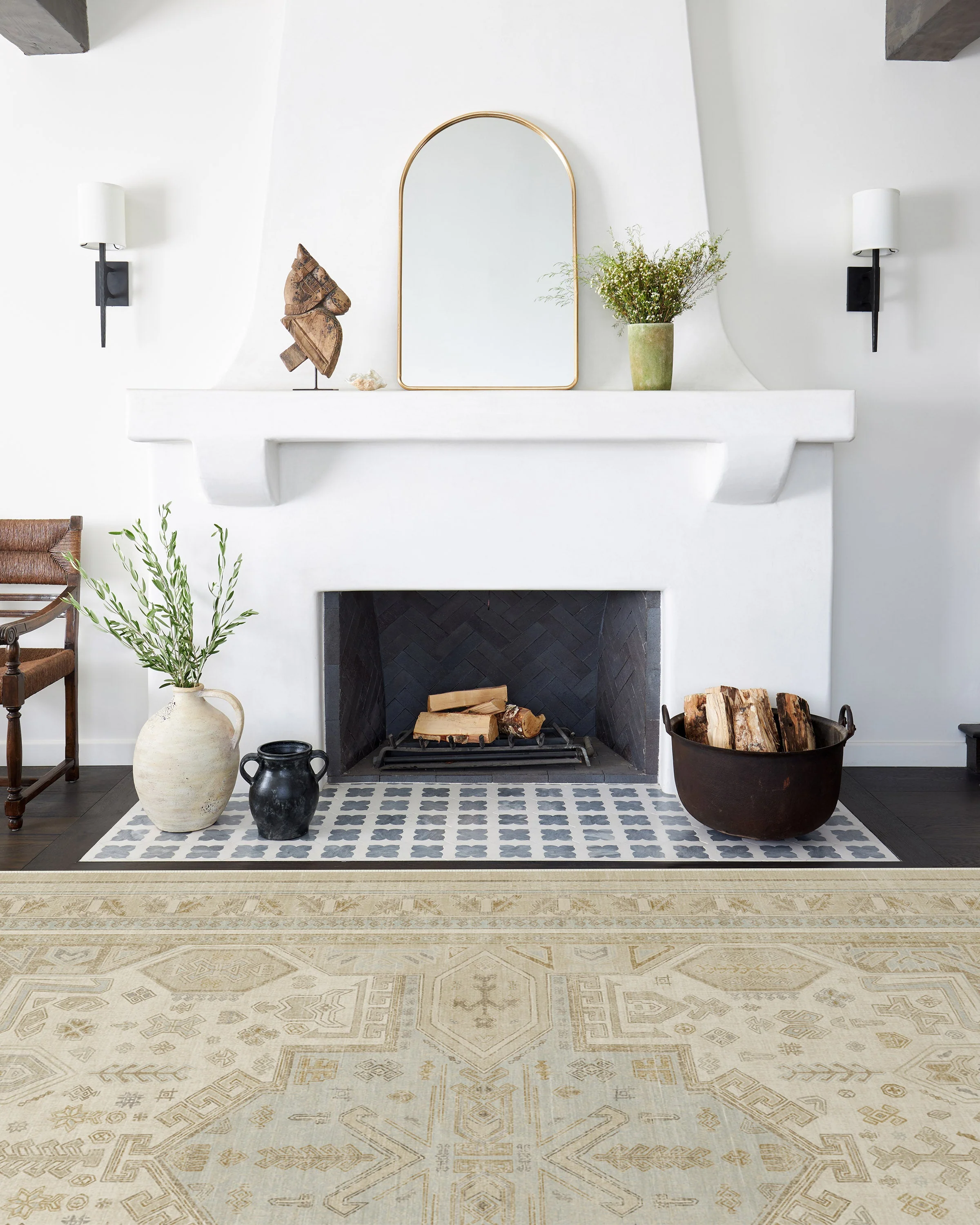 Imani Ivory Opal Rug