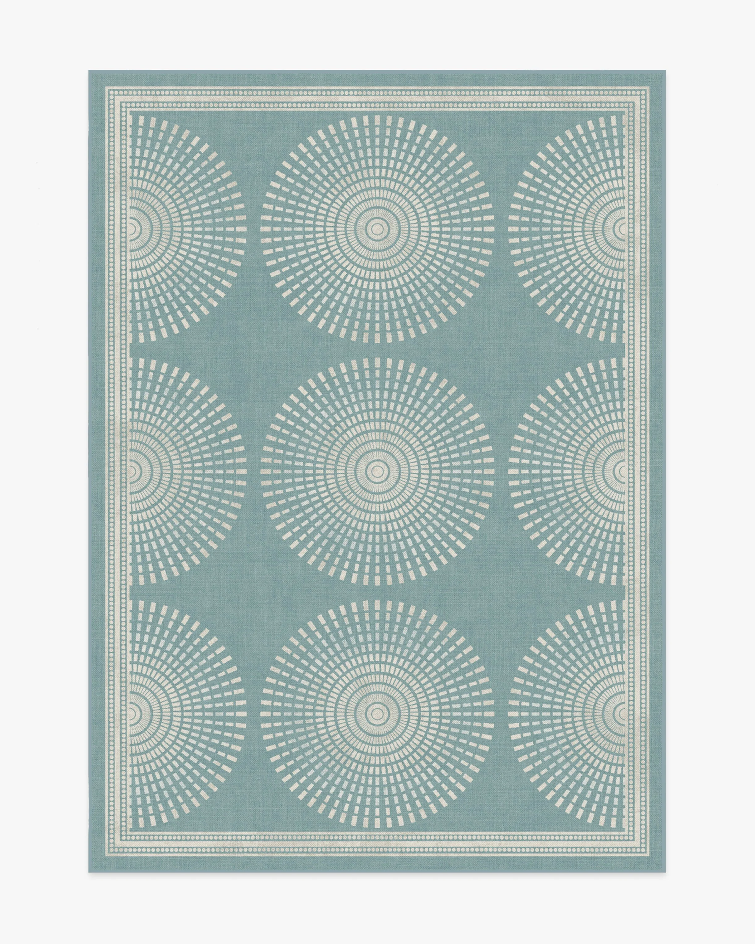 Santorini Blue Rug by Jonathan Adler