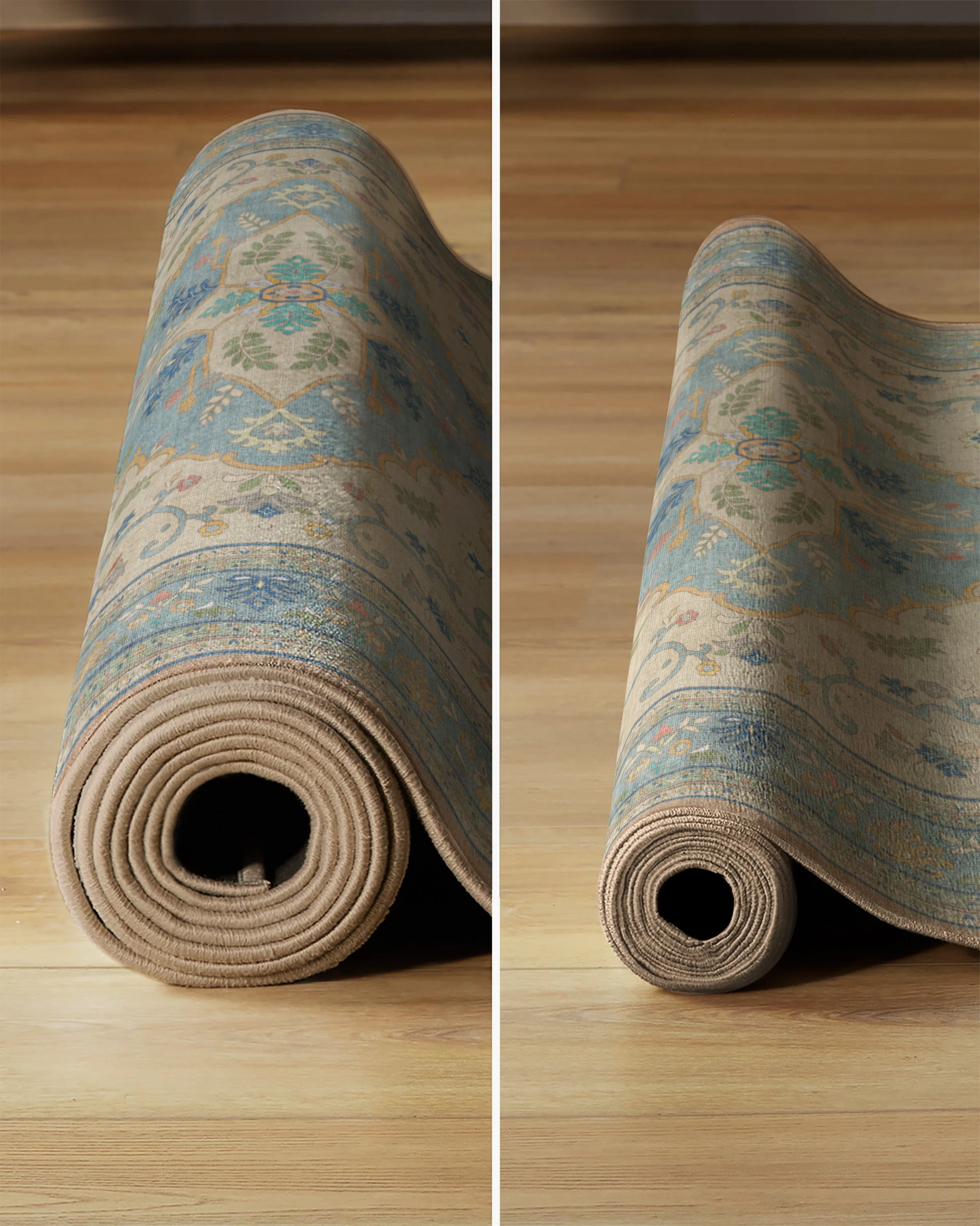 Tallulah Blue & Ivory Rug