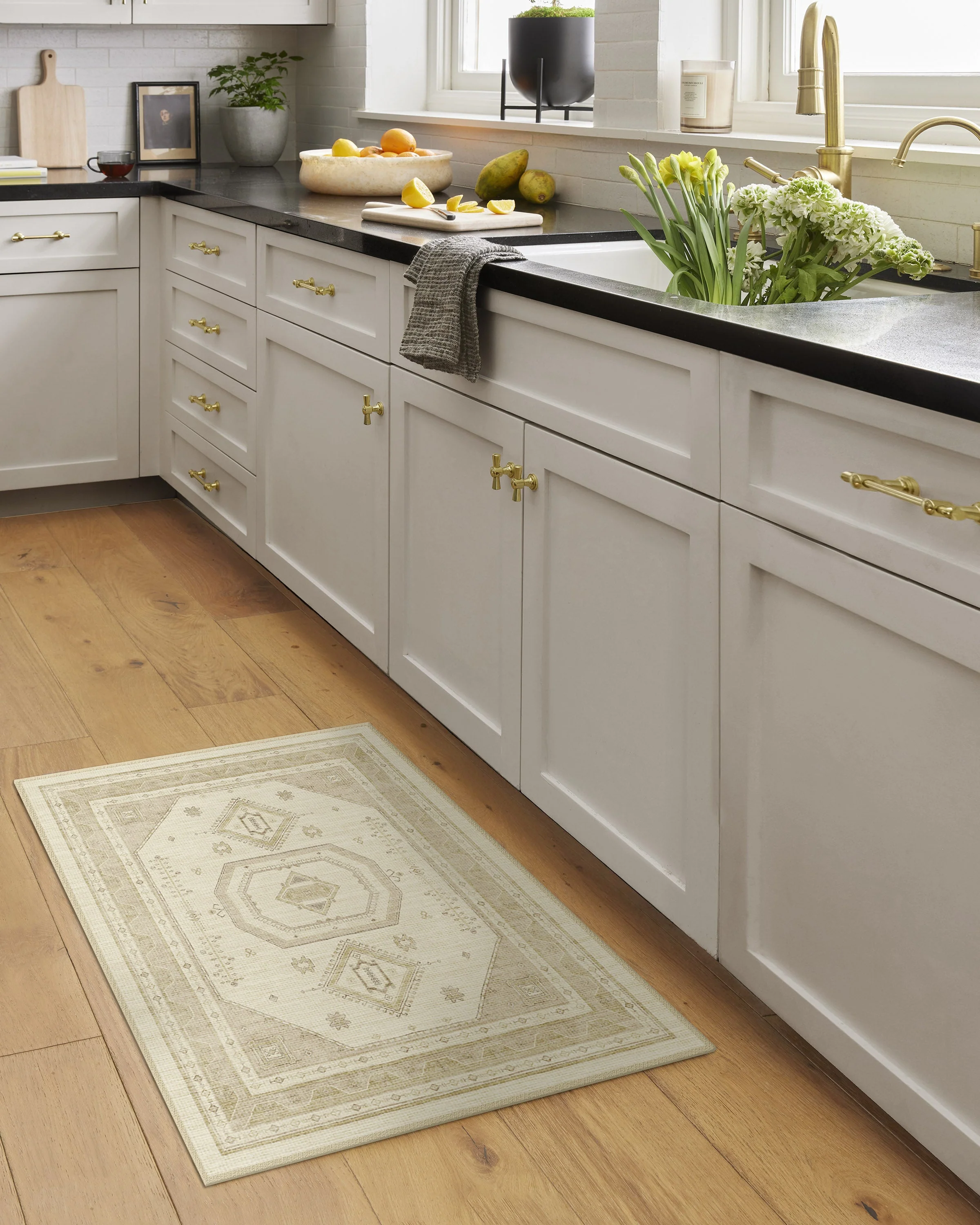 Shira Ivory & Natural Rug