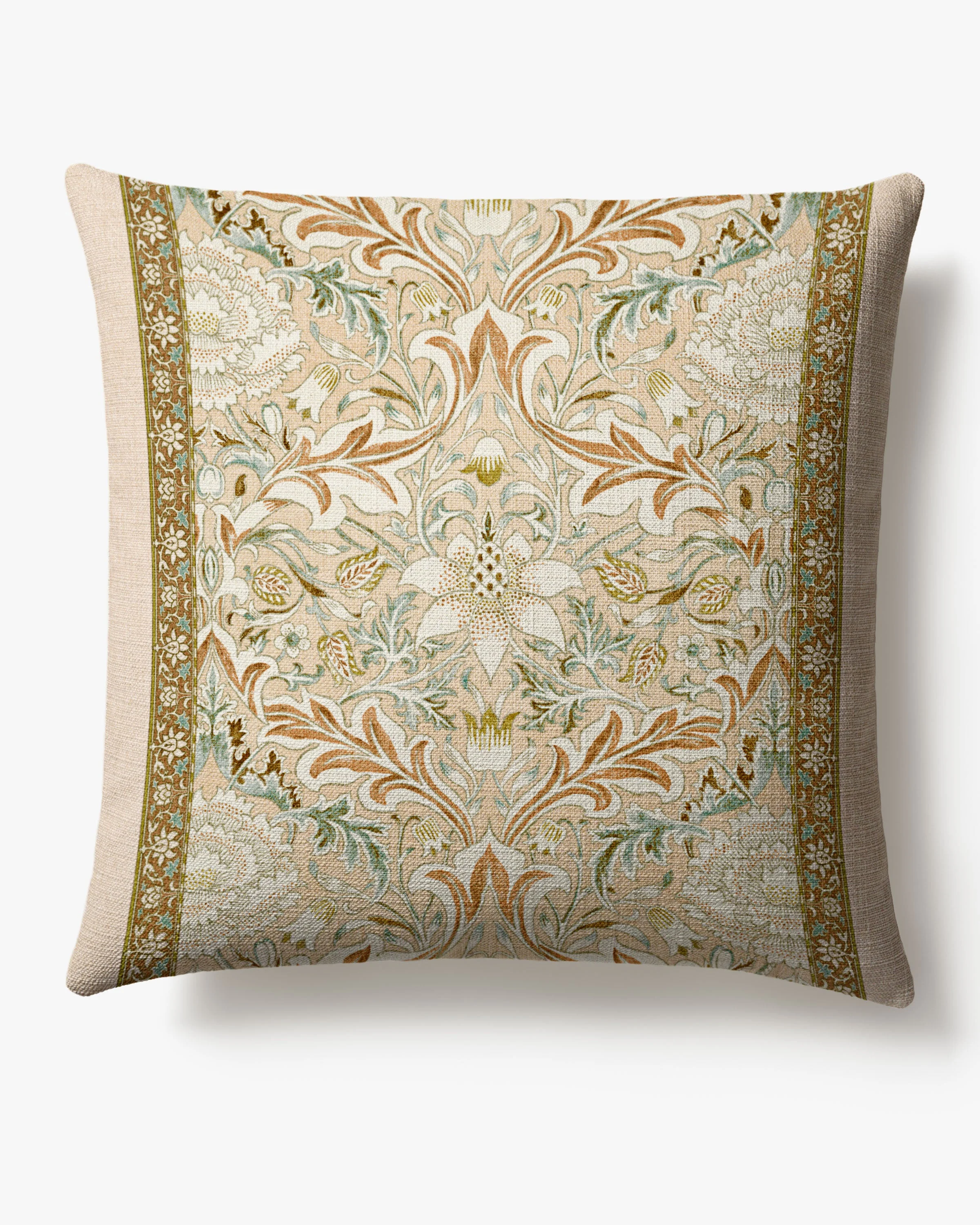 Simply Severn Vintage Blush Woven Throw Pillow by Morris & Co.