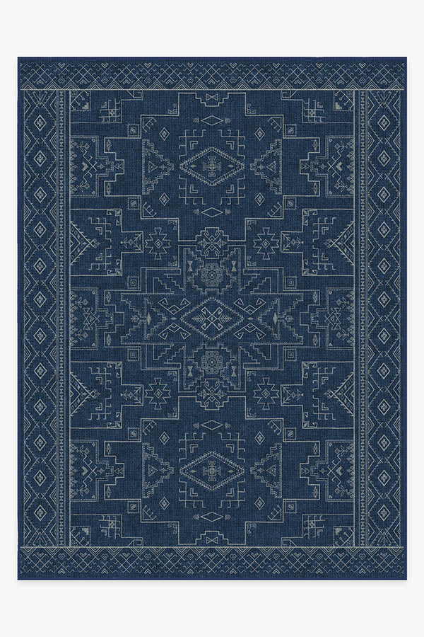 Leelu Navy Blue Rug