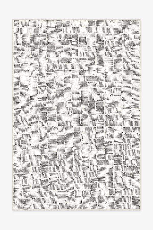 Thalia Black Flatwoven Rug