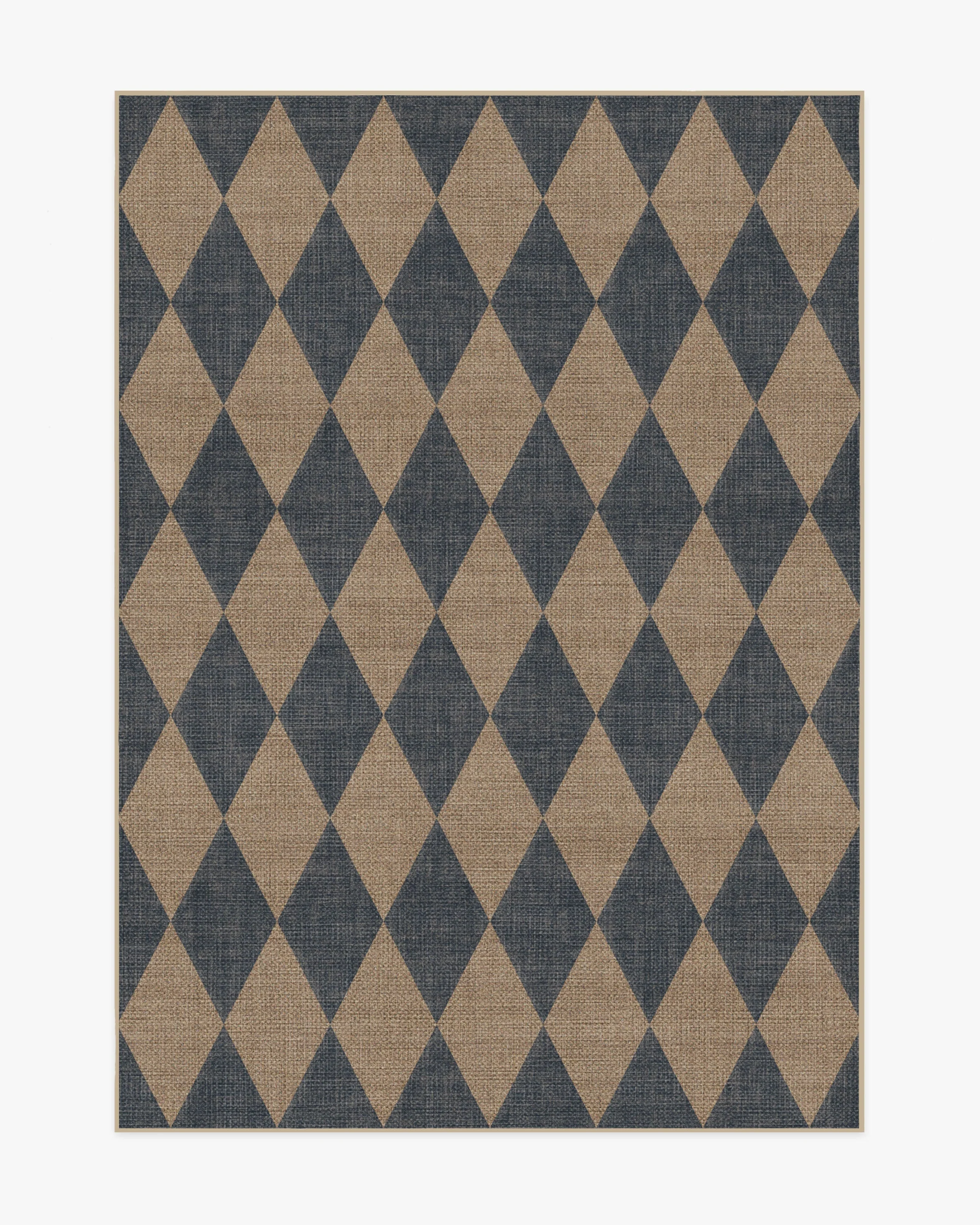 Palazzo Soft Navy Re-Jute Rug
