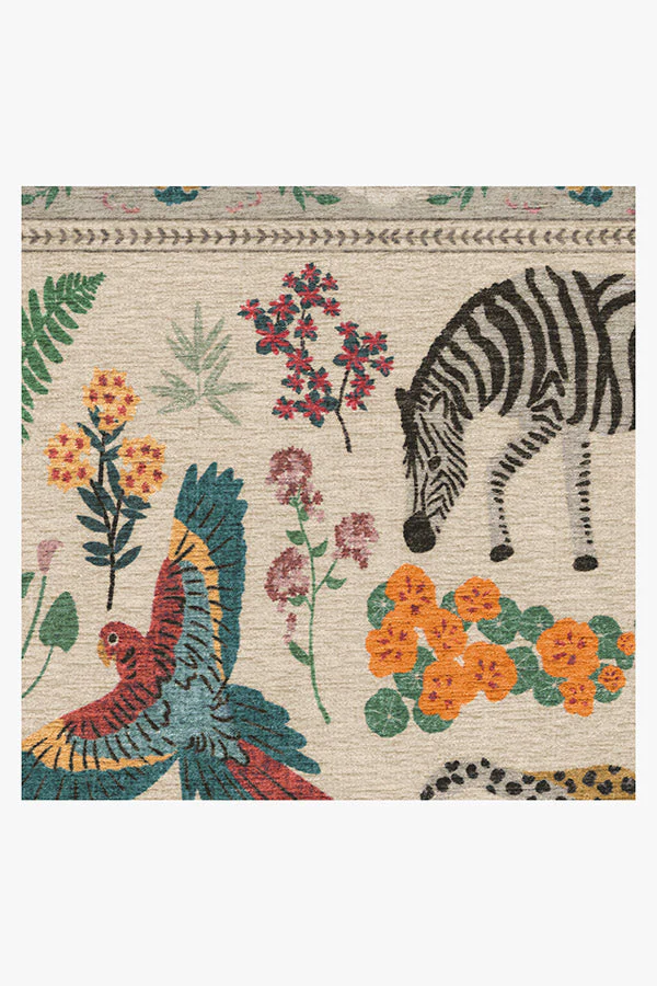 Jingle Jungle Rug by Iris Apfel