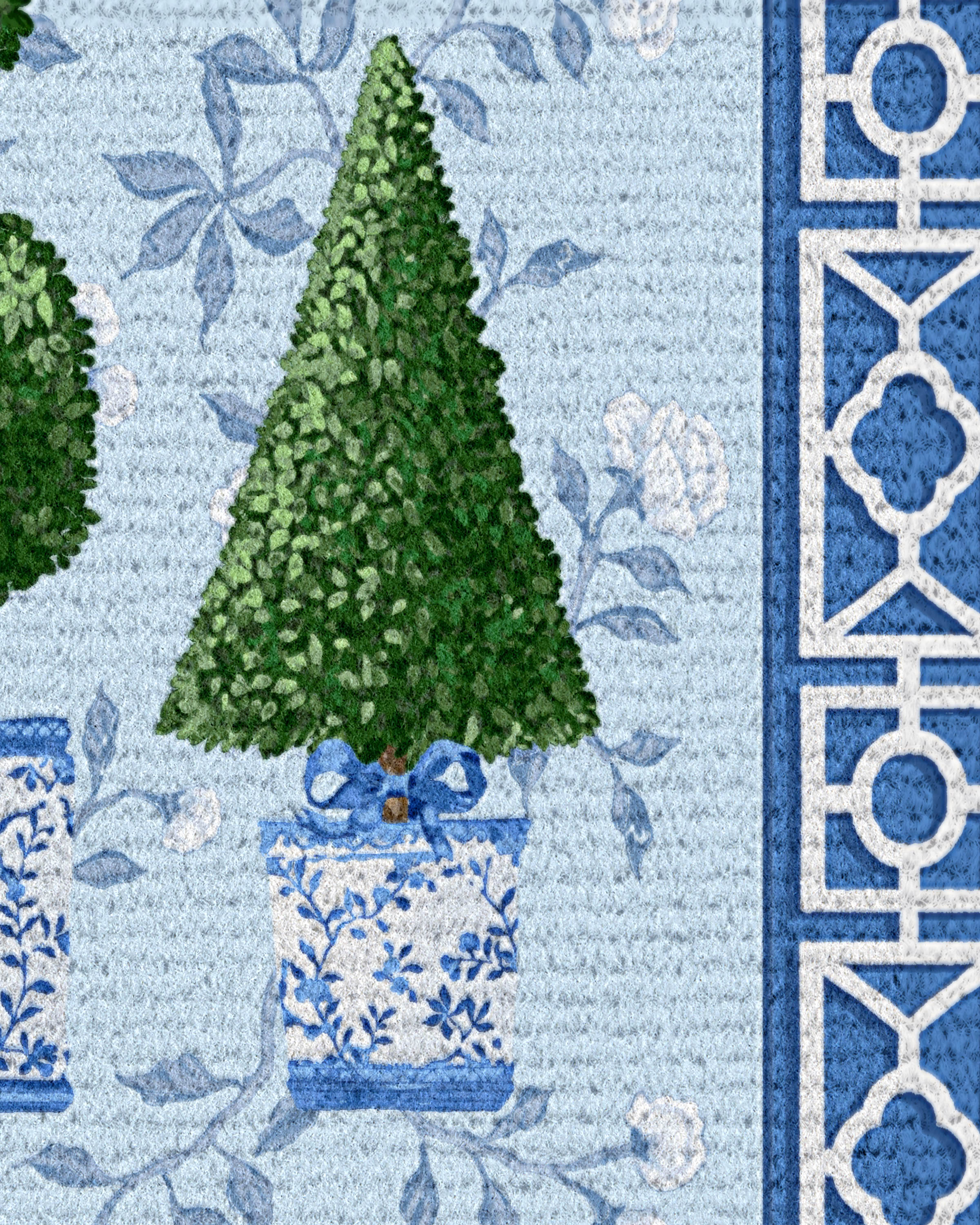 Pavilion Garden Doormat by Mrs. Alice