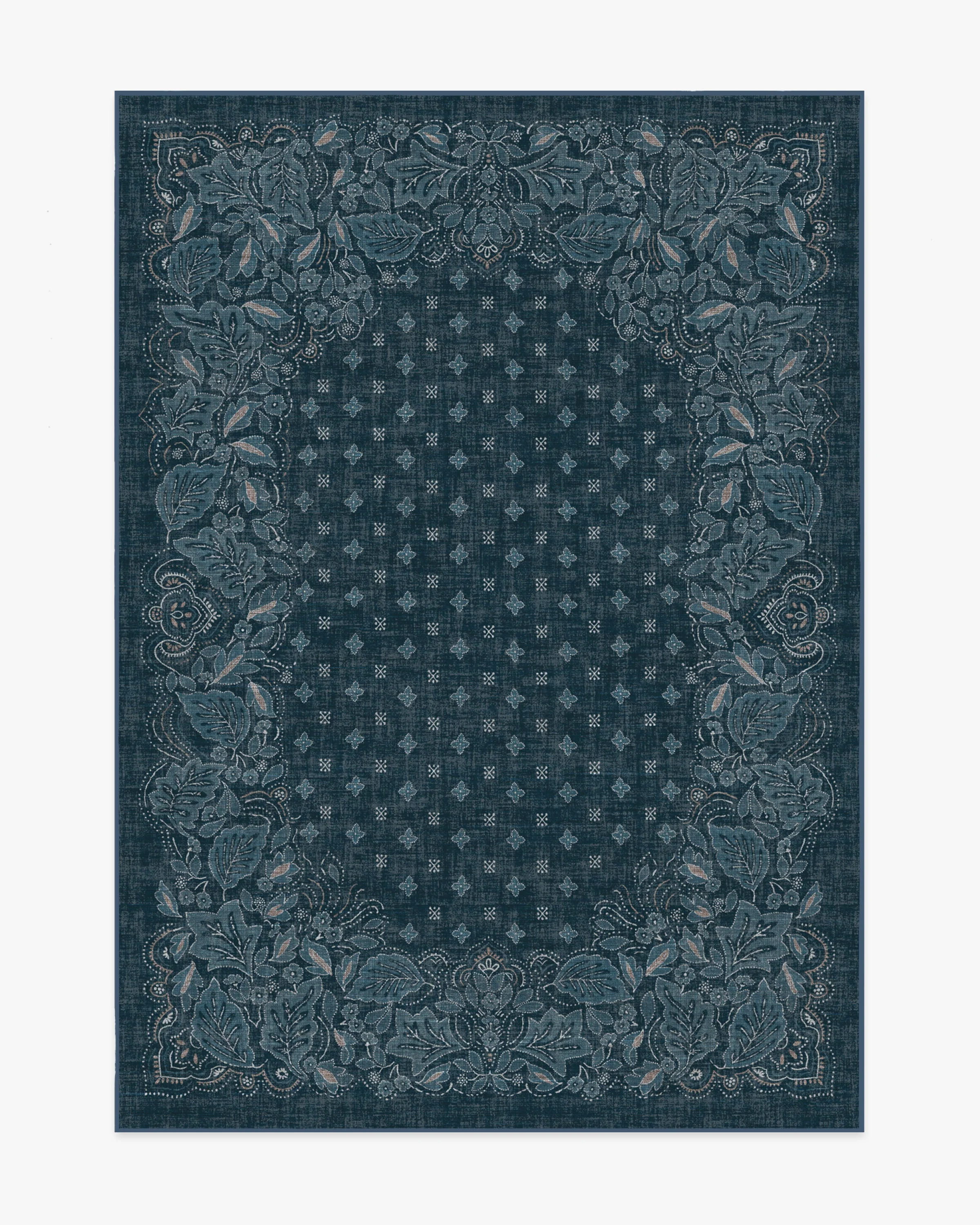 Prato Midnight Blue Flatwoven Rug