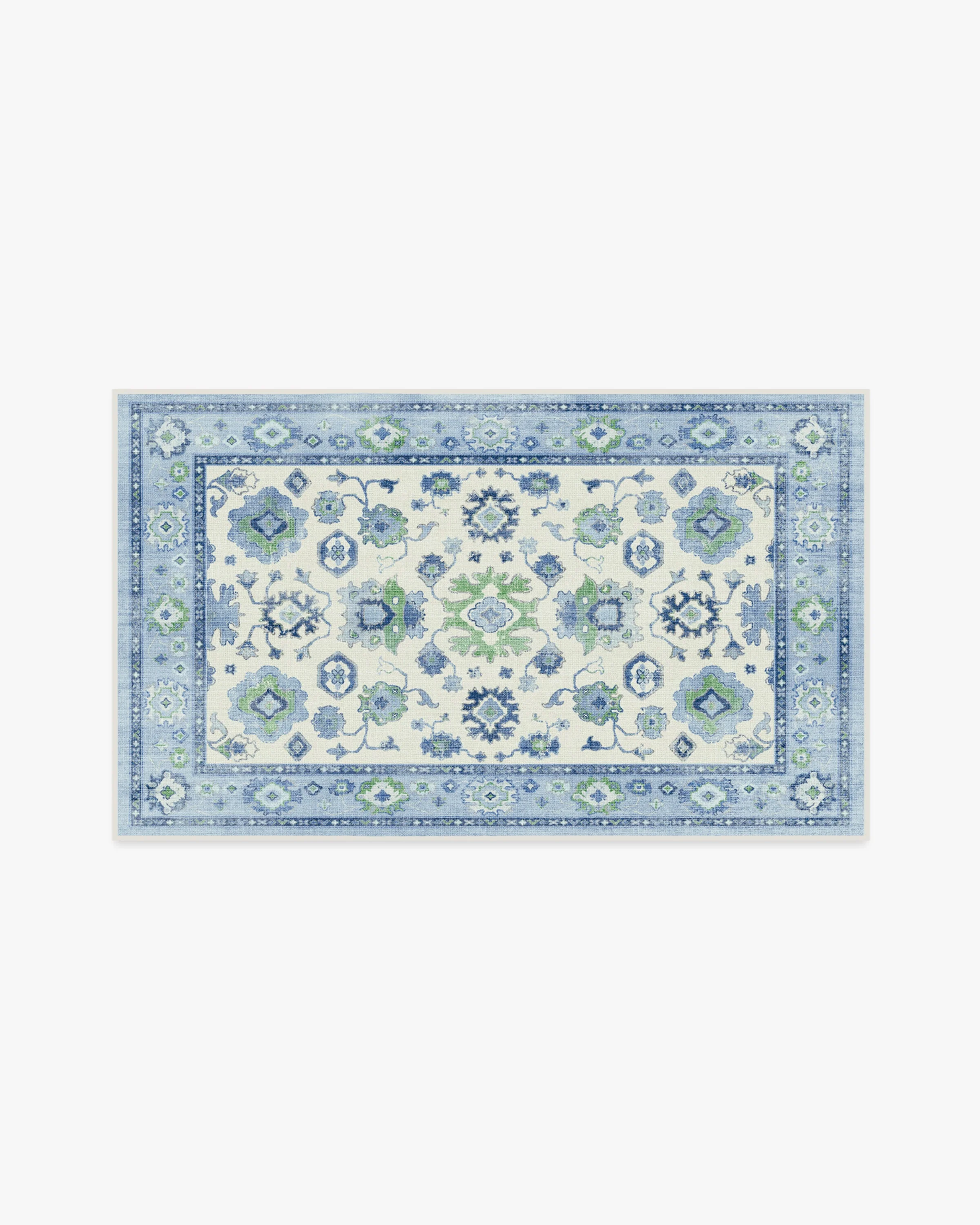 Serena Blue Rug by Mrs. Alice