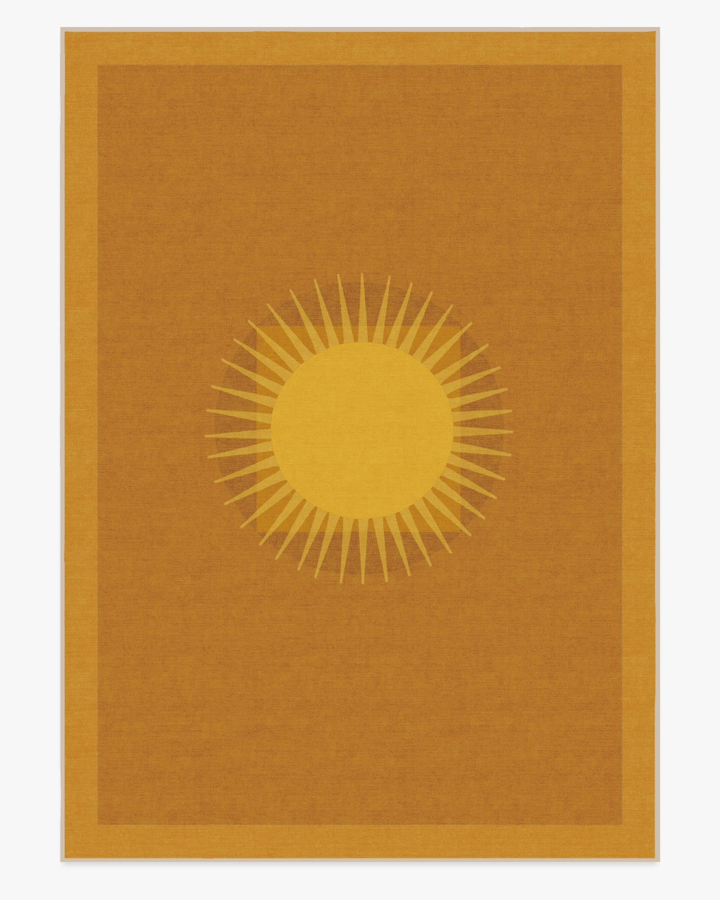 Helios Gold Rug by Matthew Williamson
